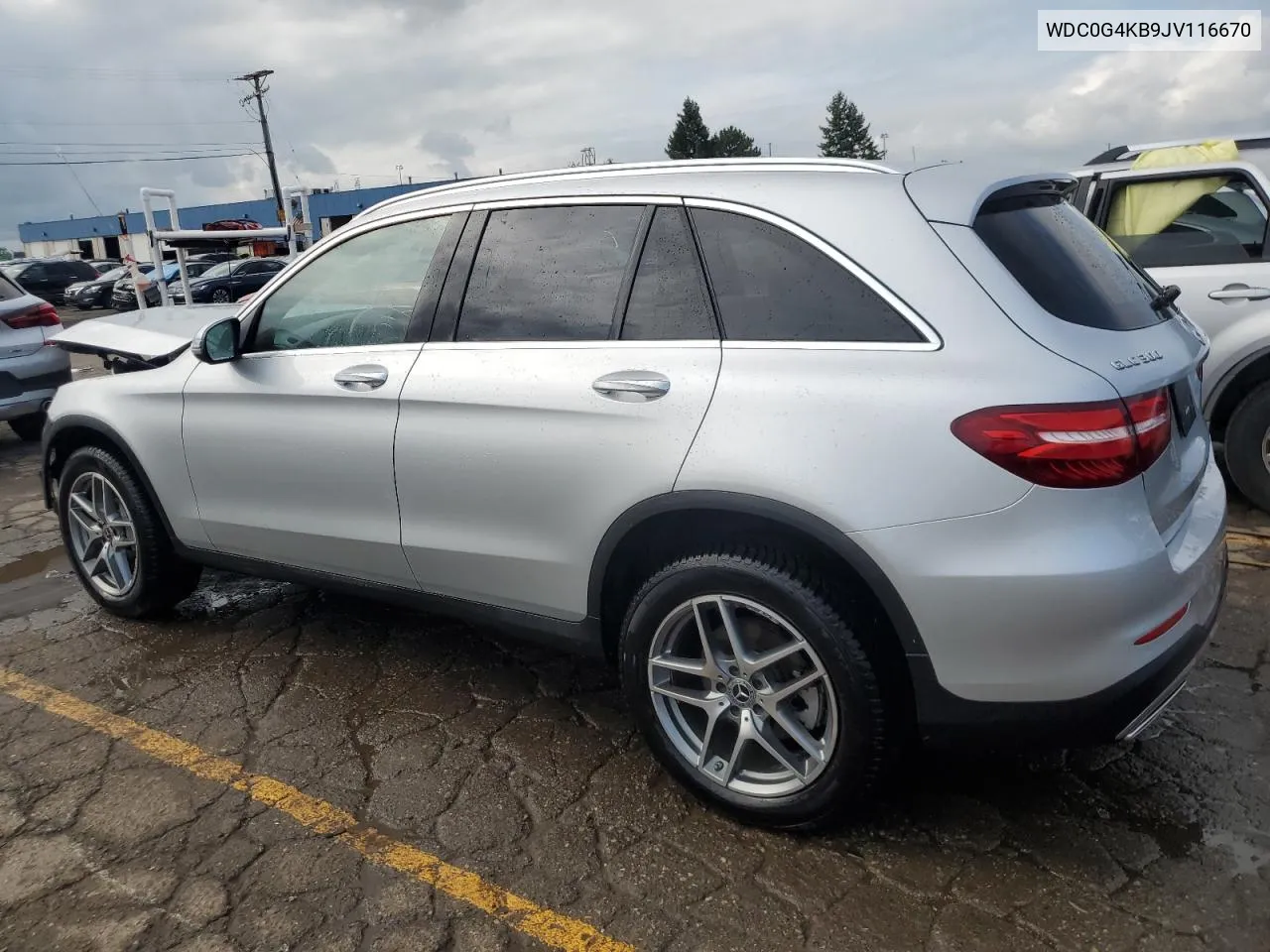 2018 Mercedes-Benz Glc 300 4Matic VIN: WDC0G4KB9JV116670 Lot: 70100734