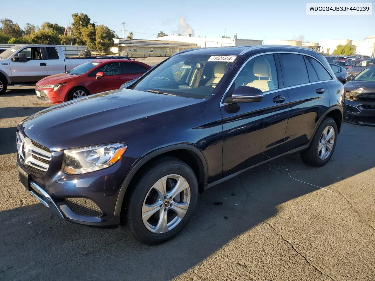 2018 Mercedes-Benz Glc 300 VIN: WDC0G4JB3JF440239 Lot: 71624554