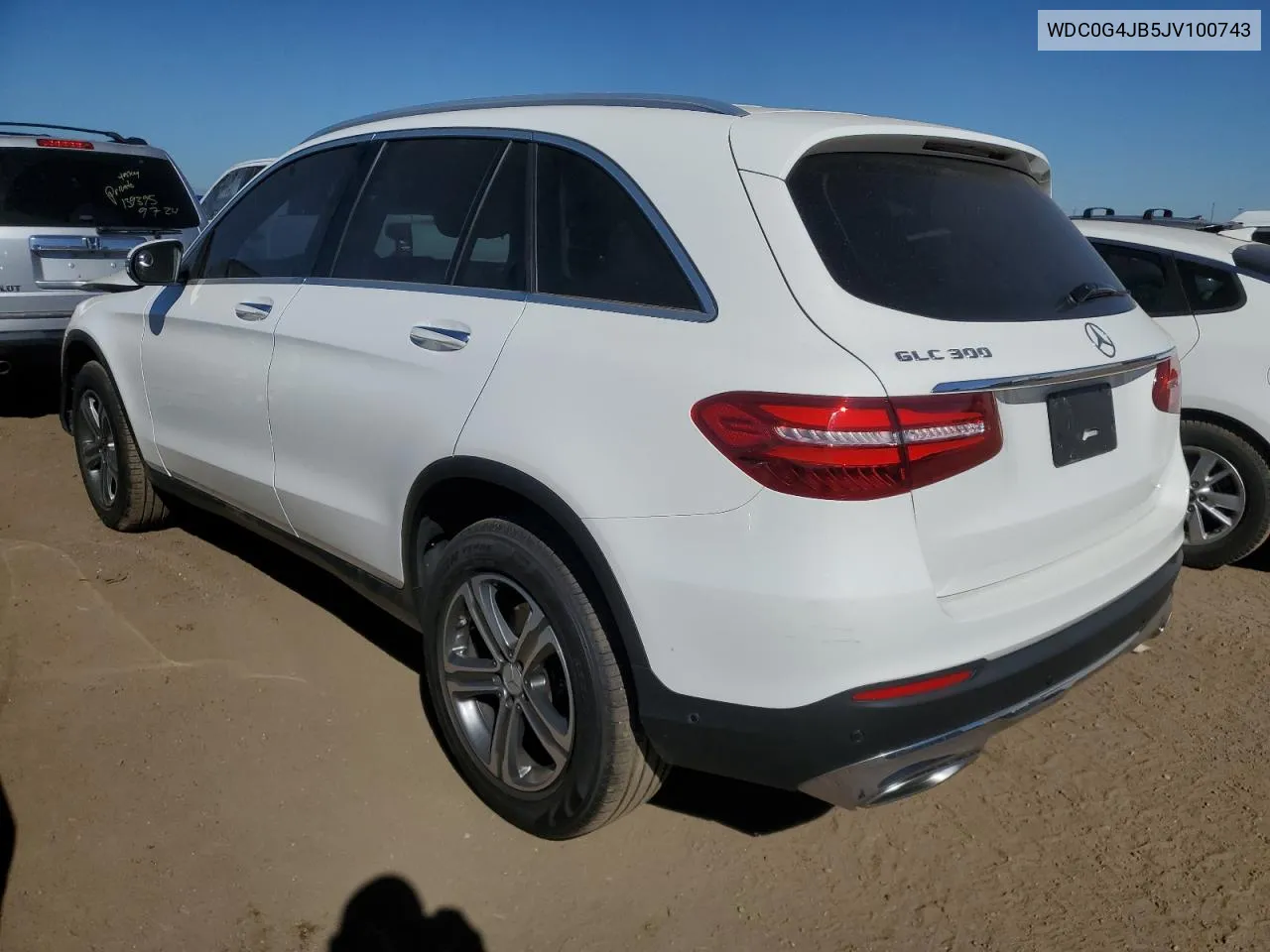 2018 Mercedes-Benz Glc 300 VIN: WDC0G4JB5JV100743 Lot: 72344174