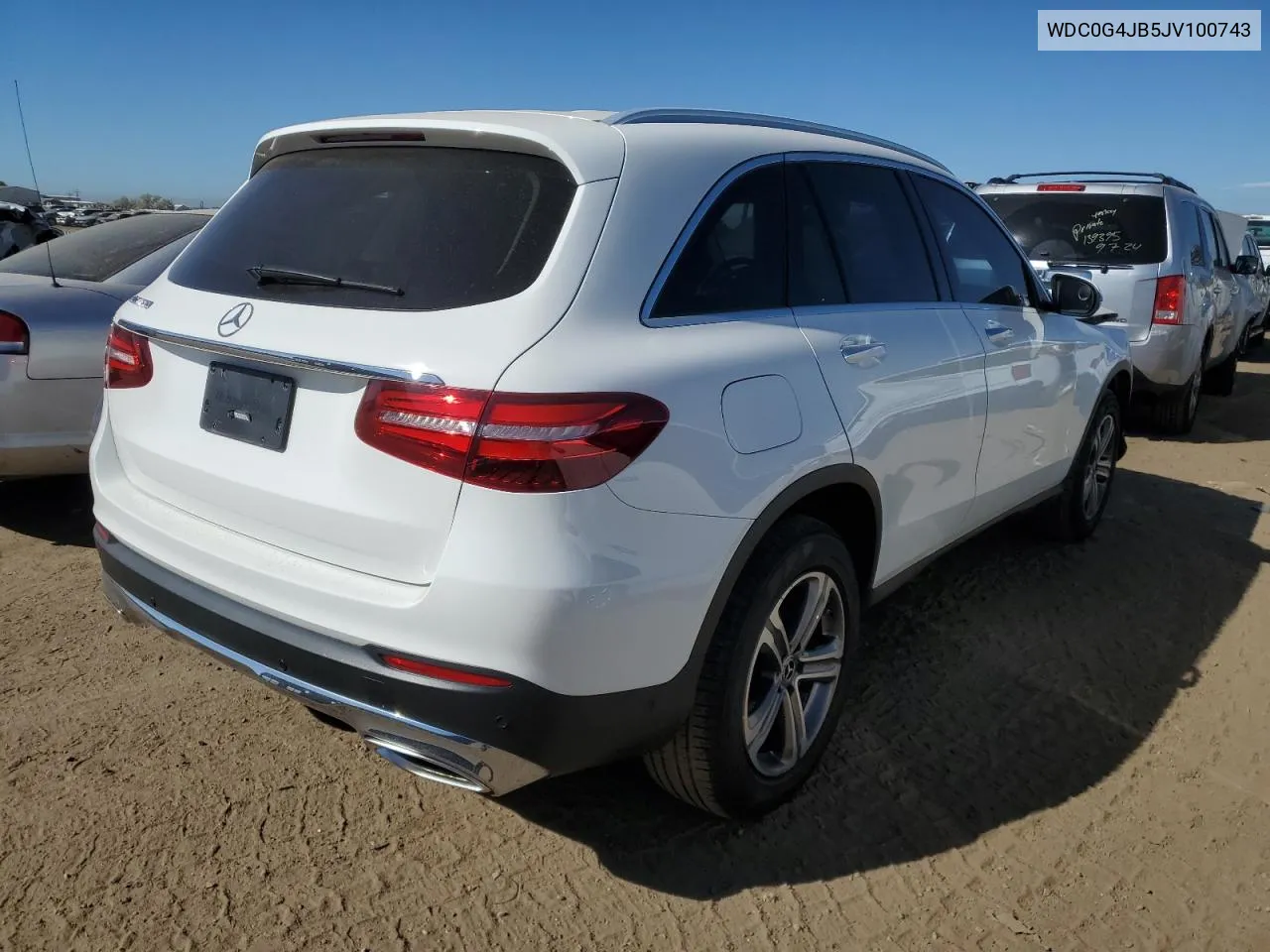 WDC0G4JB5JV100743 2018 Mercedes-Benz Glc 300