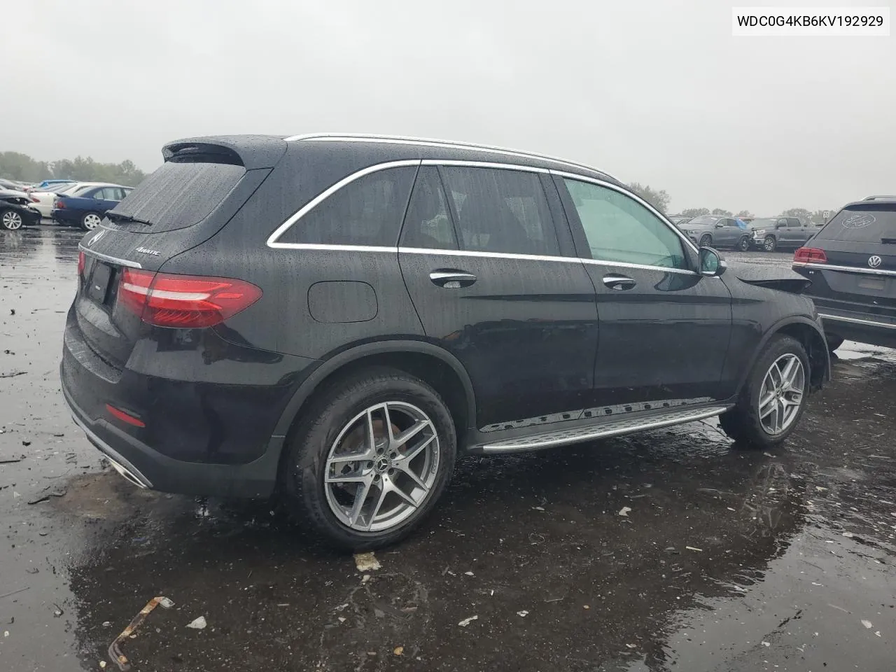 2019 Mercedes-Benz Glc 300 4Matic VIN: WDC0G4KB6KV192929 Lot: 71536754