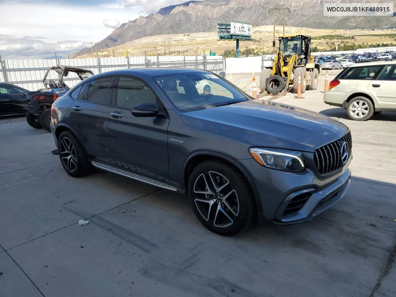 WDC0J8JB1KF488915 2019 Mercedes-Benz Glc Coupe 63 4Matic Amg