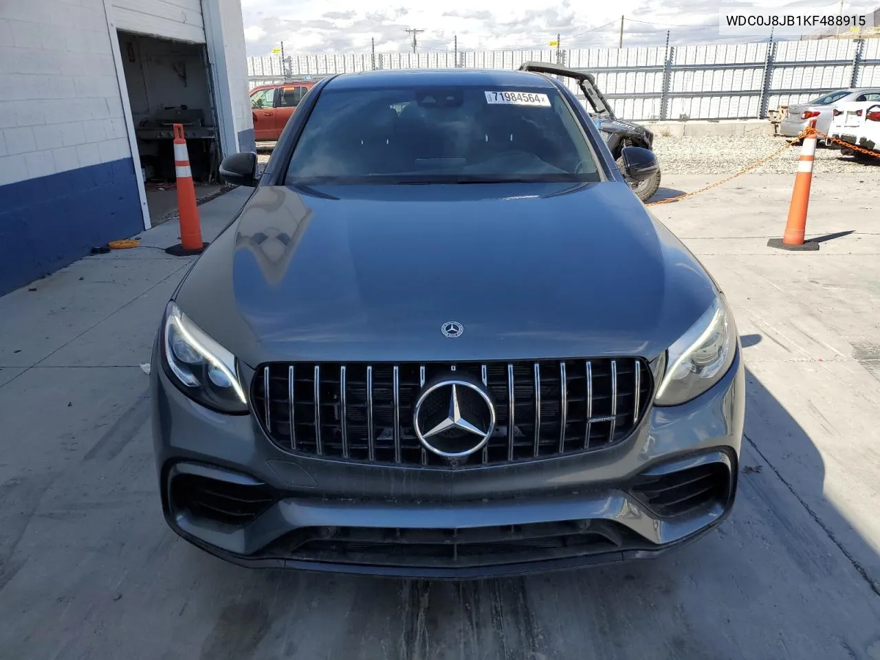 2019 Mercedes-Benz Glc Coupe 63 4Matic Amg VIN: WDC0J8JB1KF488915 Lot: 71984564