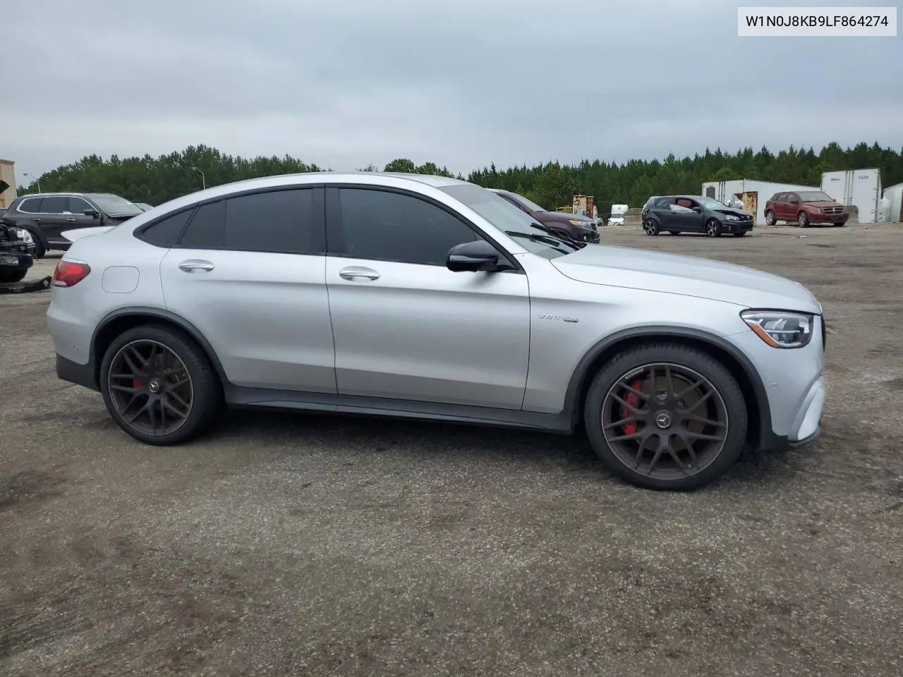 W1N0J8KB9LF864274 2020 Mercedes-Benz Glc Coupe 63 S 4Matic Amg