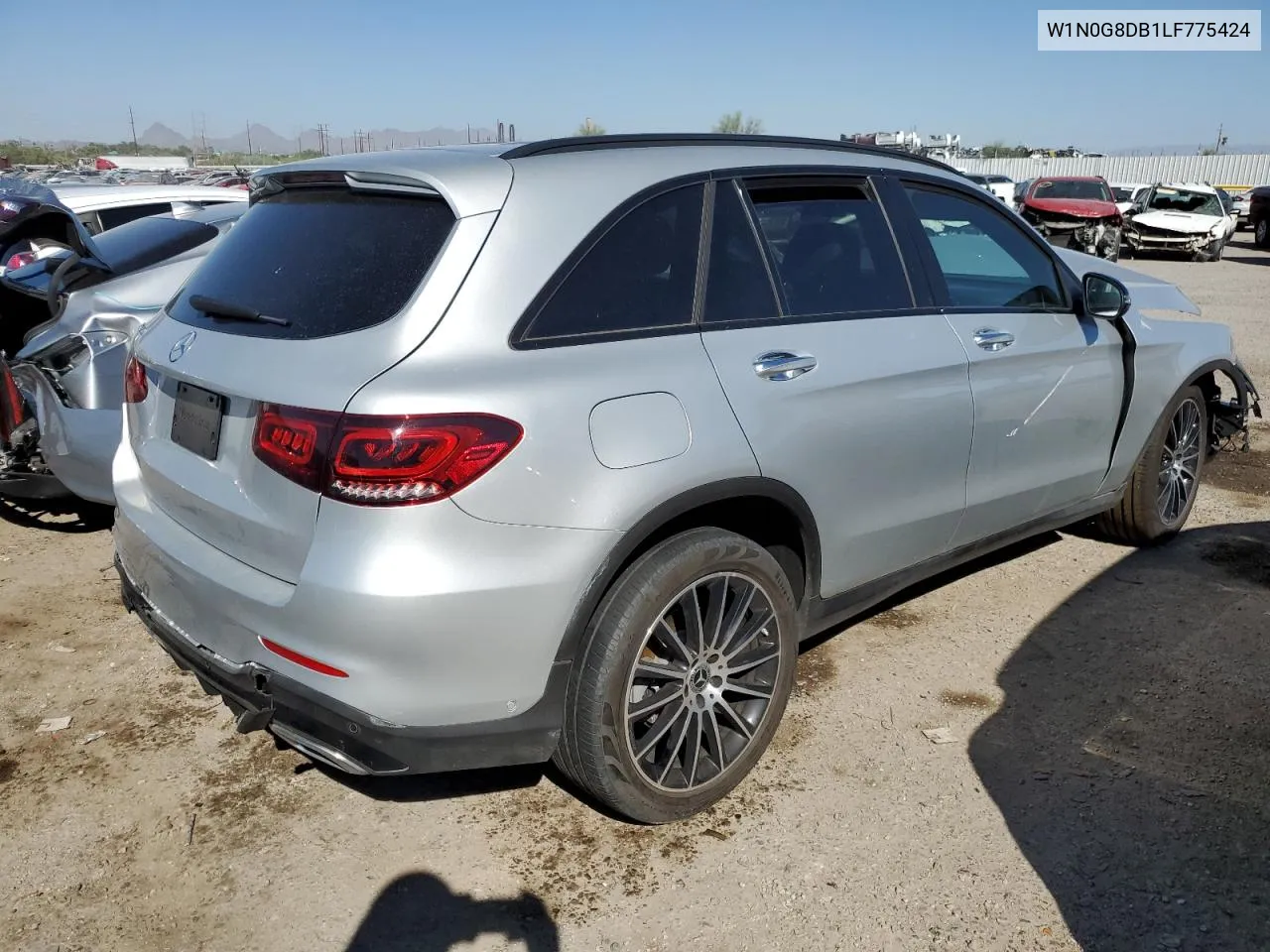 2020 Mercedes-Benz Glc 300 VIN: W1N0G8DB1LF775424 Lot: 70702974