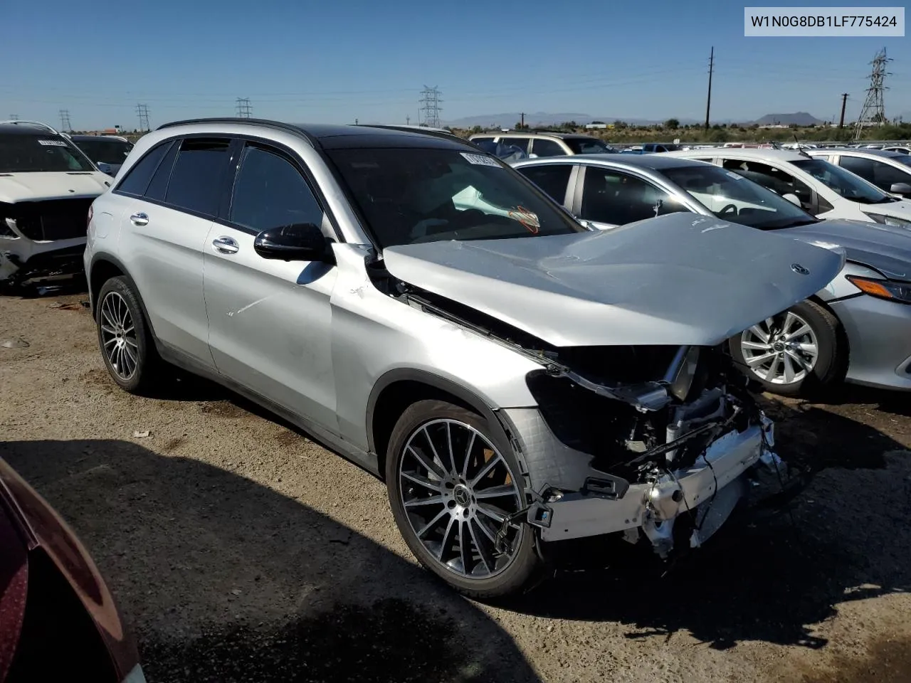 2020 Mercedes-Benz Glc 300 VIN: W1N0G8DB1LF775424 Lot: 70702974