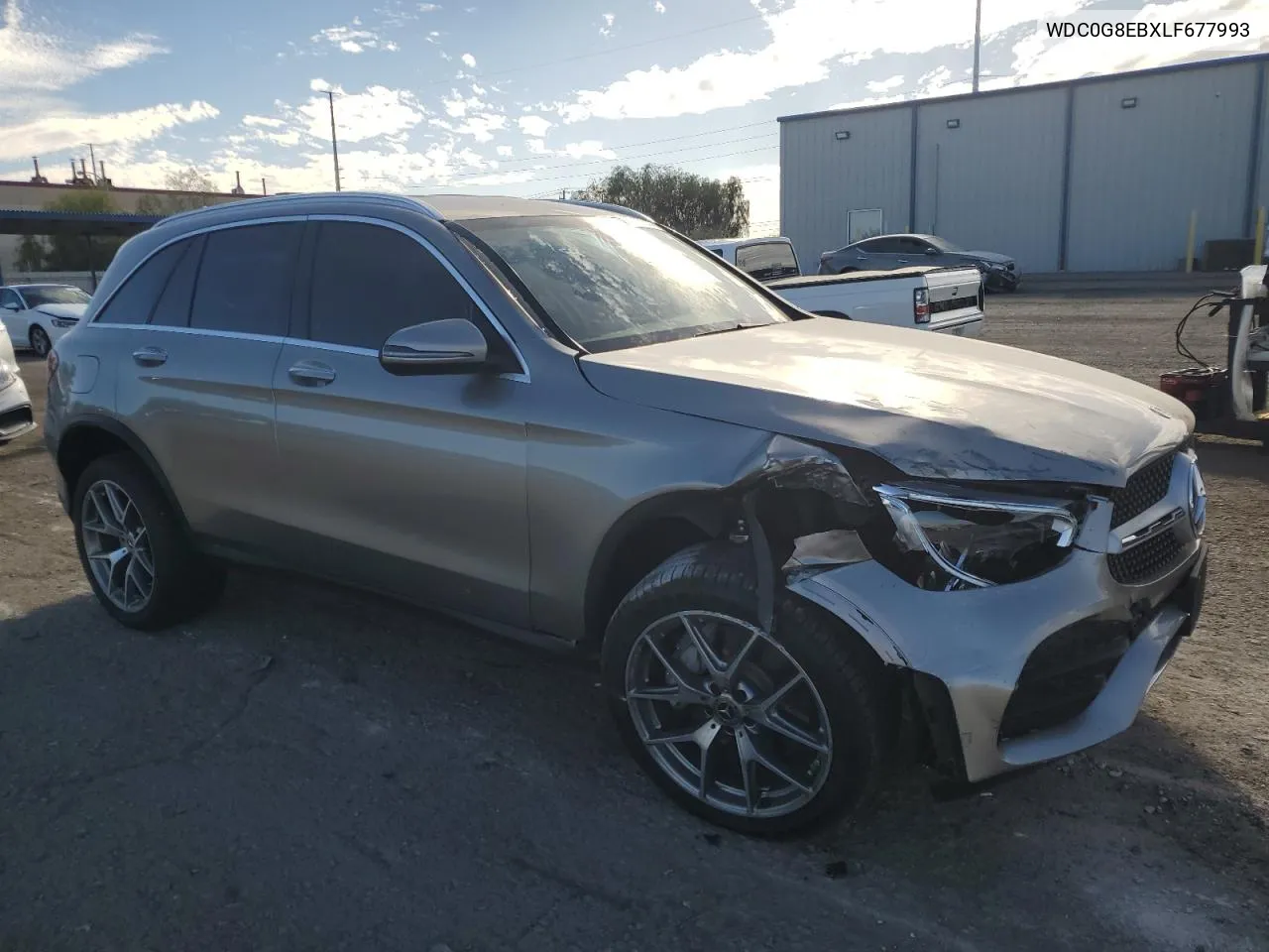 WDC0G8EBXLF677993 2020 Mercedes-Benz Glc 300 4Matic