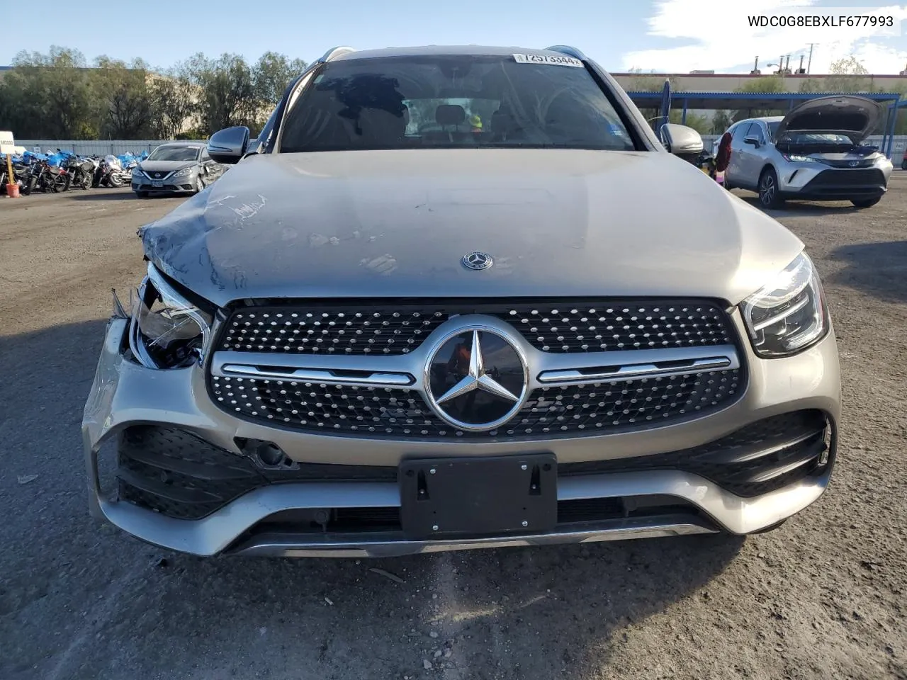 WDC0G8EBXLF677993 2020 Mercedes-Benz Glc 300 4Matic