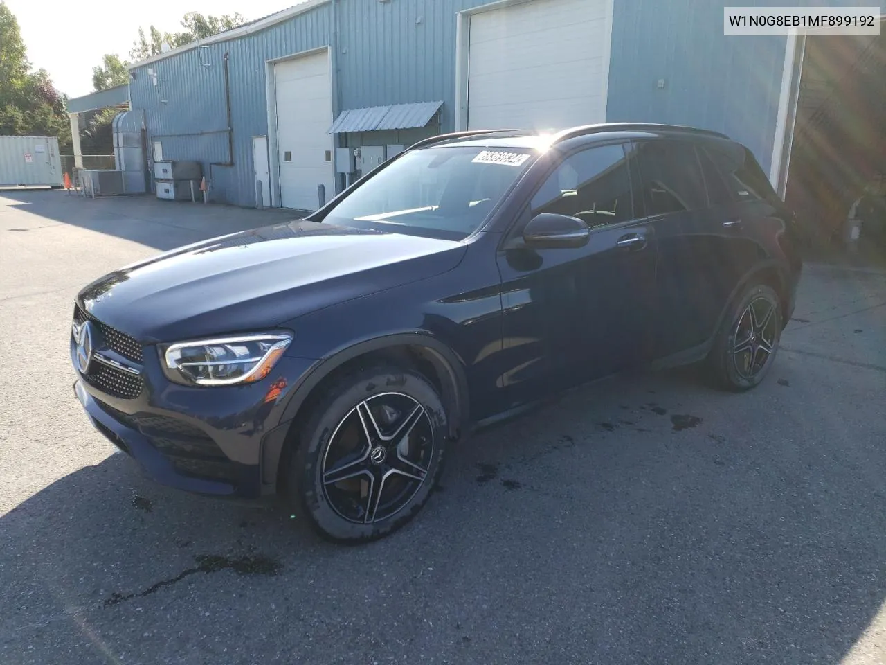 W1N0G8EB1MF899192 2021 Mercedes-Benz Glc 300 4Matic