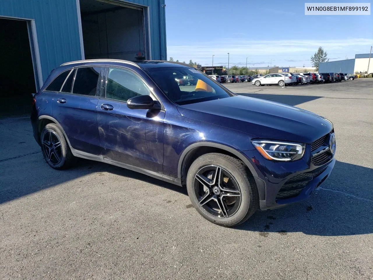 W1N0G8EB1MF899192 2021 Mercedes-Benz Glc 300 4Matic