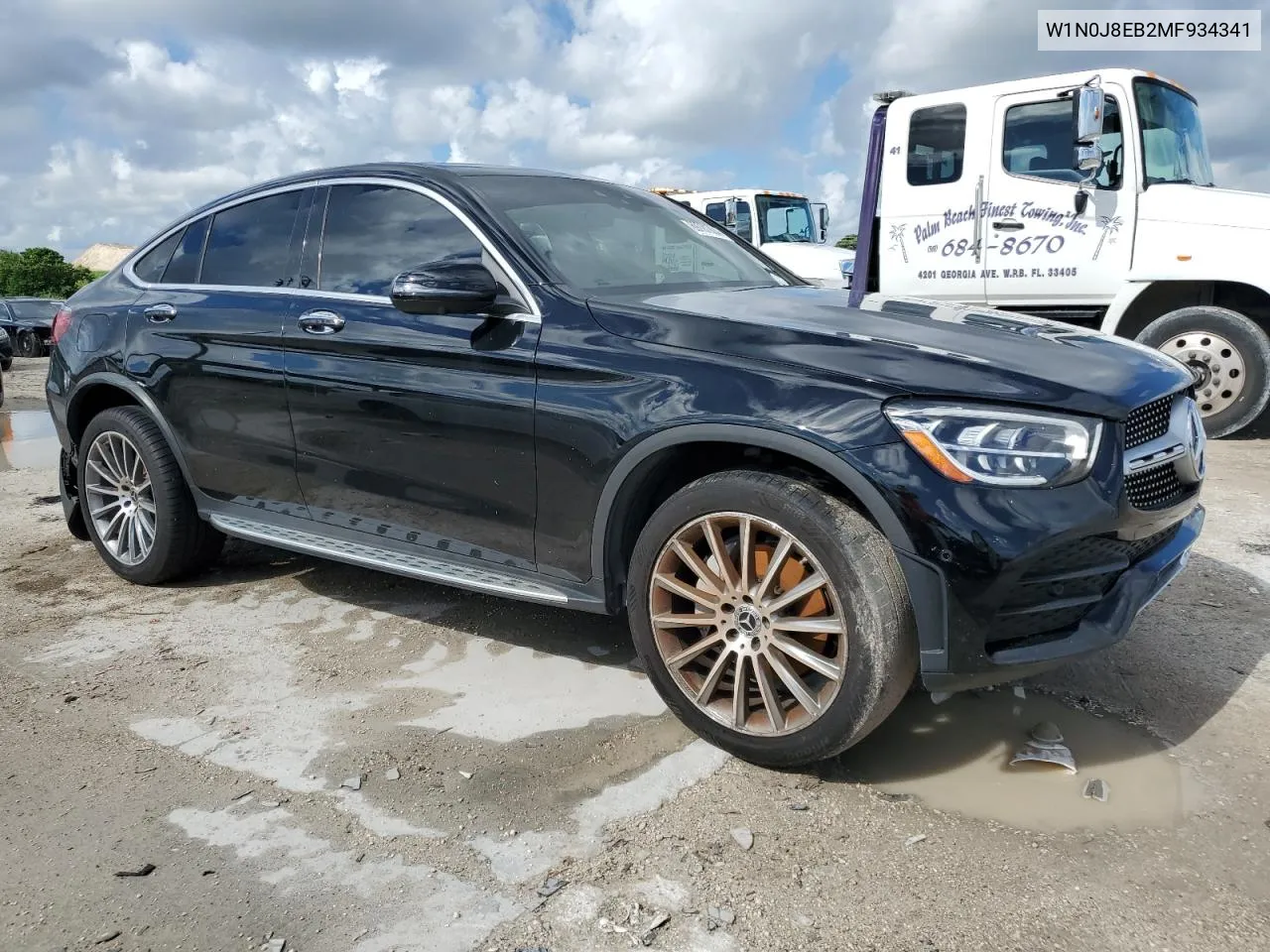 W1N0J8EB2MF934341 2021 Mercedes-Benz Glc Coupe 300 4Matic