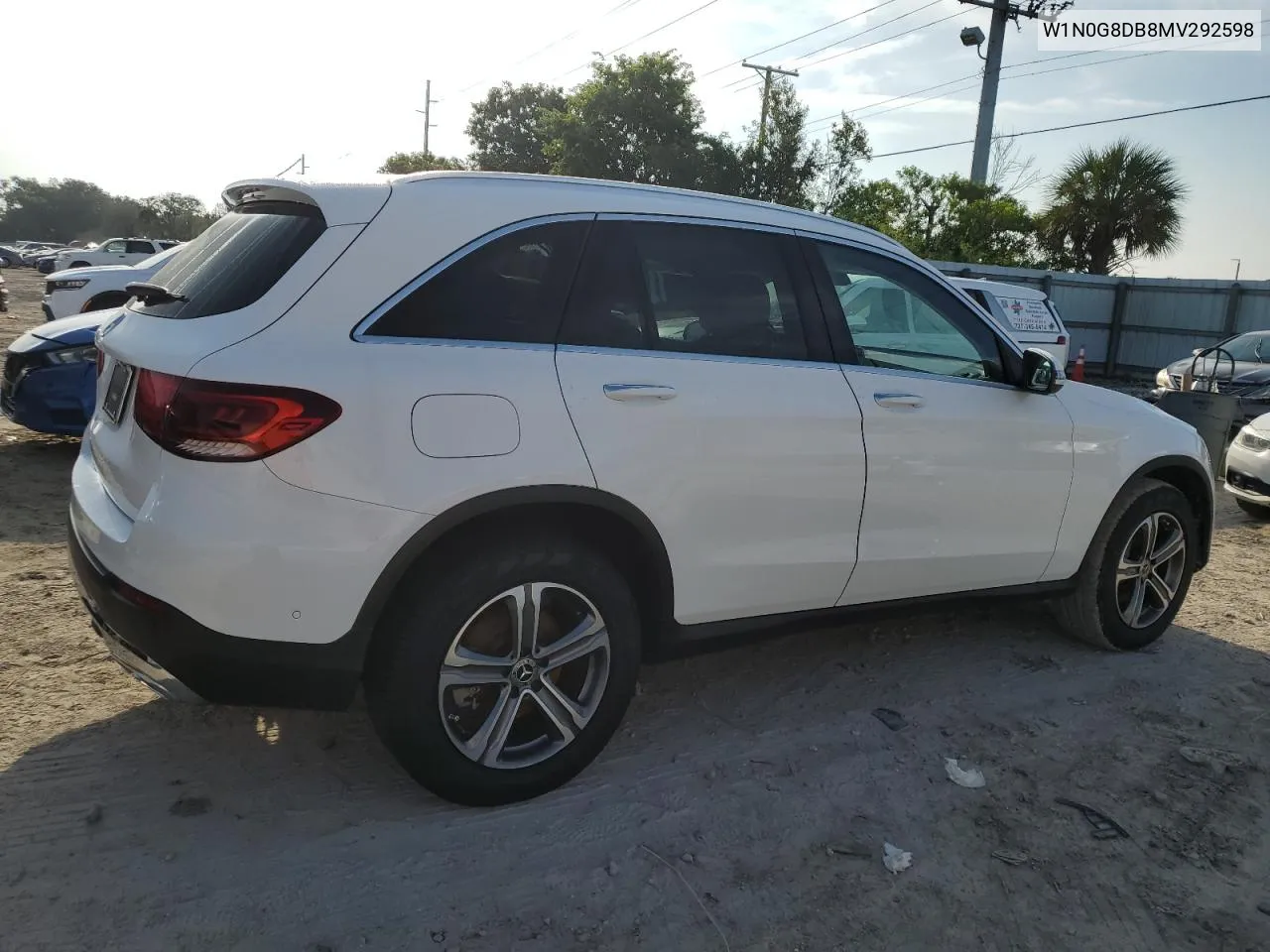 W1N0G8DB8MV292598 2021 Mercedes-Benz Glc 300