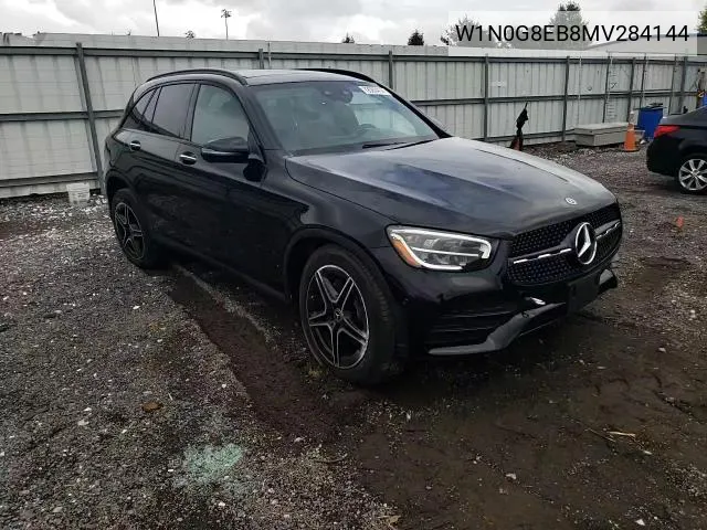 W1N0G8EB8MV284144 2021 Mercedes-Benz Glc 300 4Matic