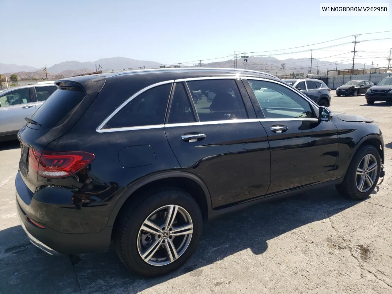 2021 Mercedes-Benz Glc 300 VIN: W1N0G8DB0MV262950 Lot: 72199394