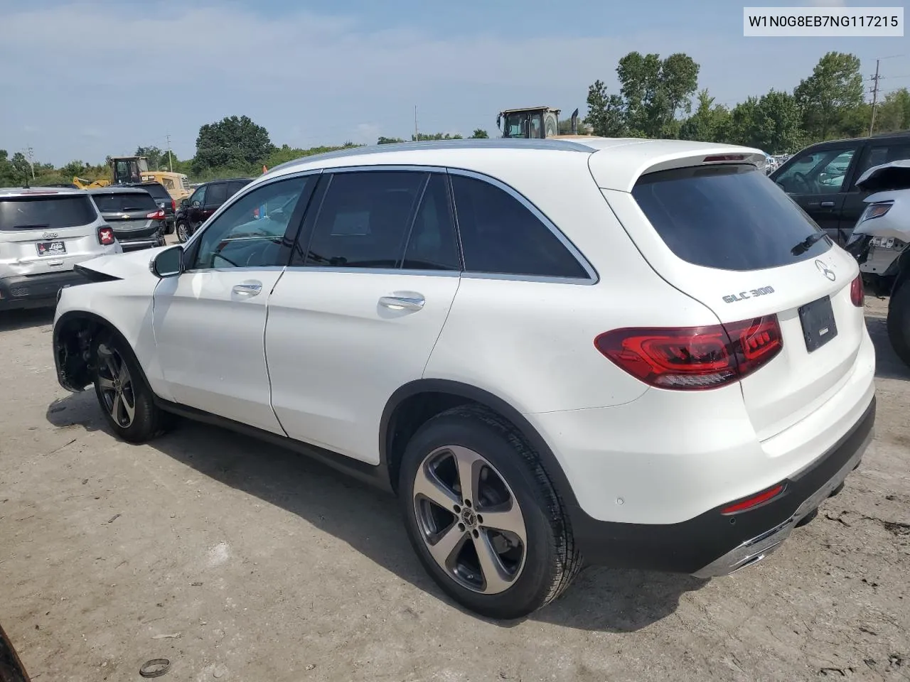 2022 Mercedes-Benz Glc 300 4Matic VIN: W1N0G8EB7NG117215 Lot: 70056314