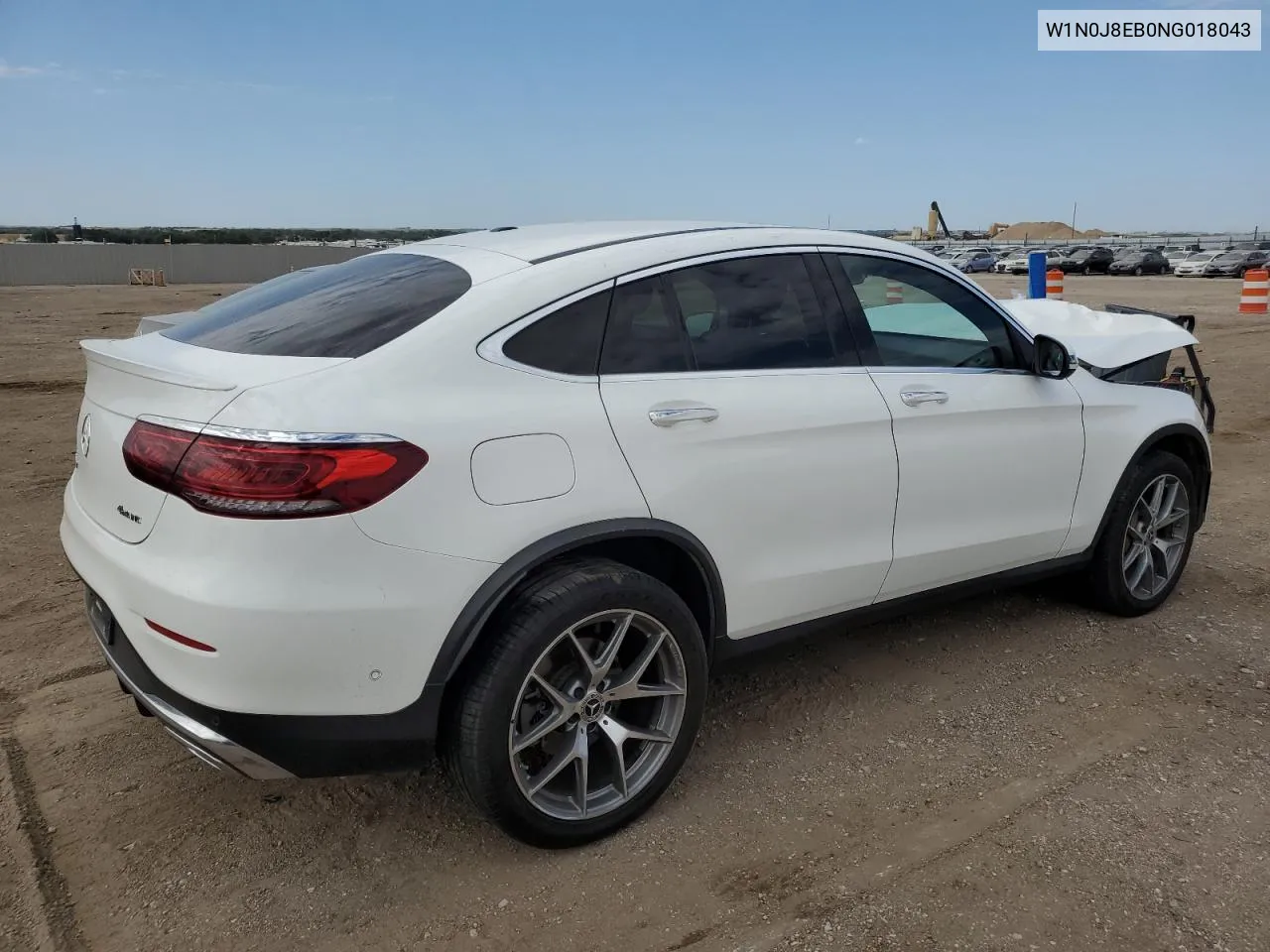 W1N0J8EB0NG018043 2022 Mercedes-Benz Glc Coupe 300 4Matic