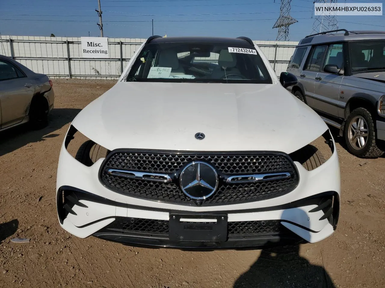 2023 Mercedes-Benz Glc 300 4Matic VIN: W1NKM4HBXPU026353 Lot: 71243244