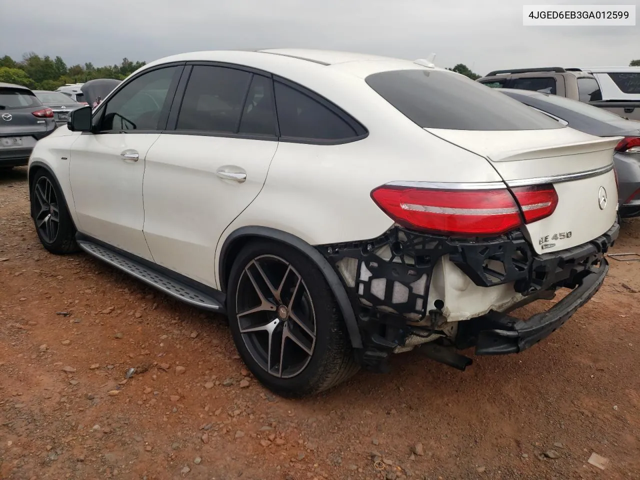 2016 Mercedes-Benz Gle Coupe 450 4Matic VIN: 4JGED6EB3GA012599 Lot: 70659514