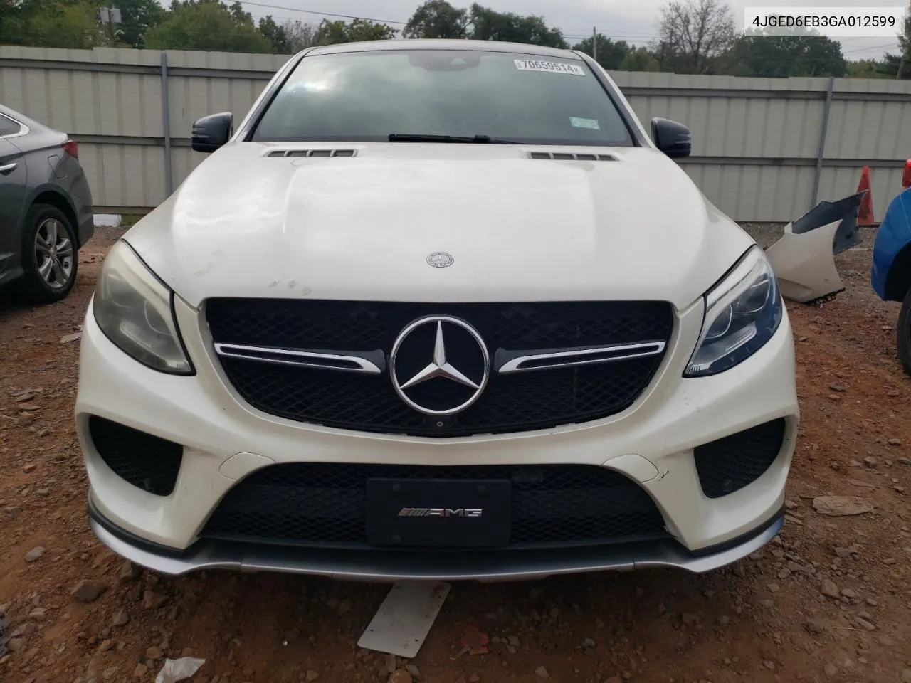 2016 Mercedes-Benz Gle Coupe 450 4Matic VIN: 4JGED6EB3GA012599 Lot: 70659514