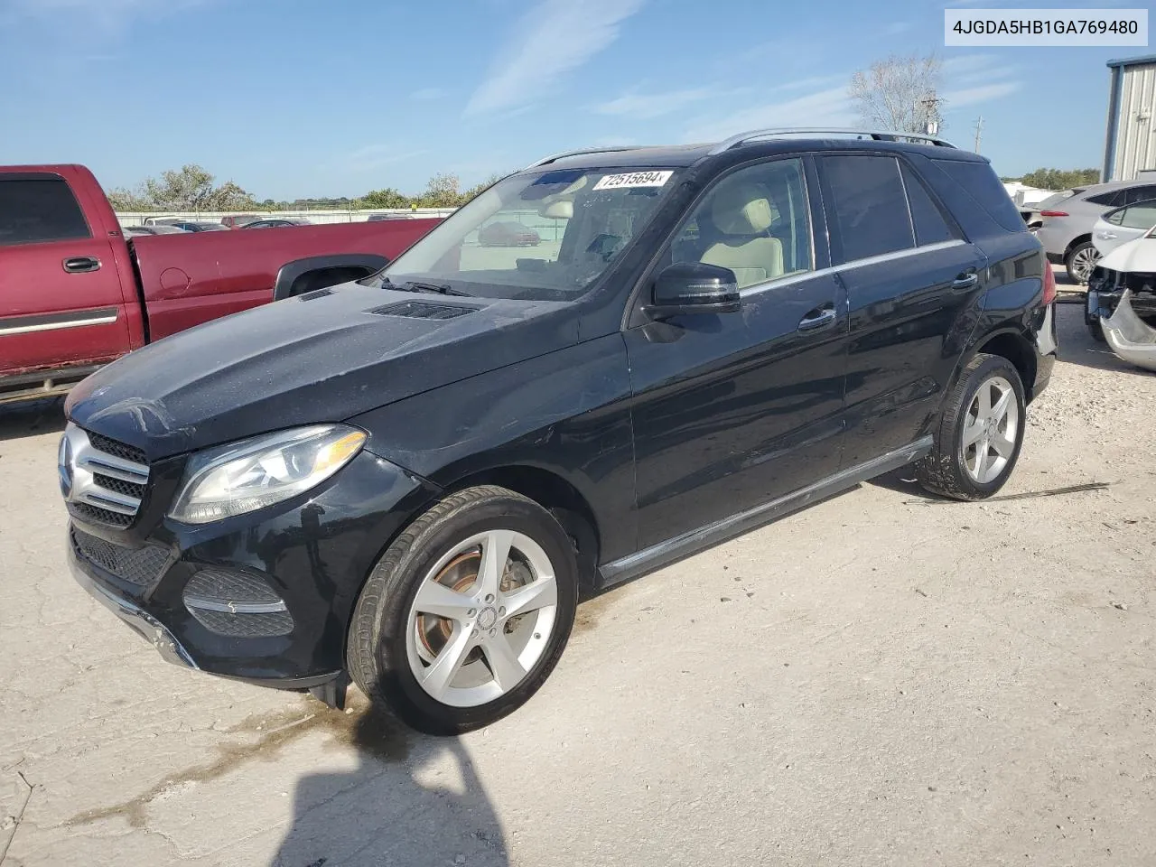 4JGDA5HB1GA769480 2016 Mercedes-Benz Gle 350 4Matic