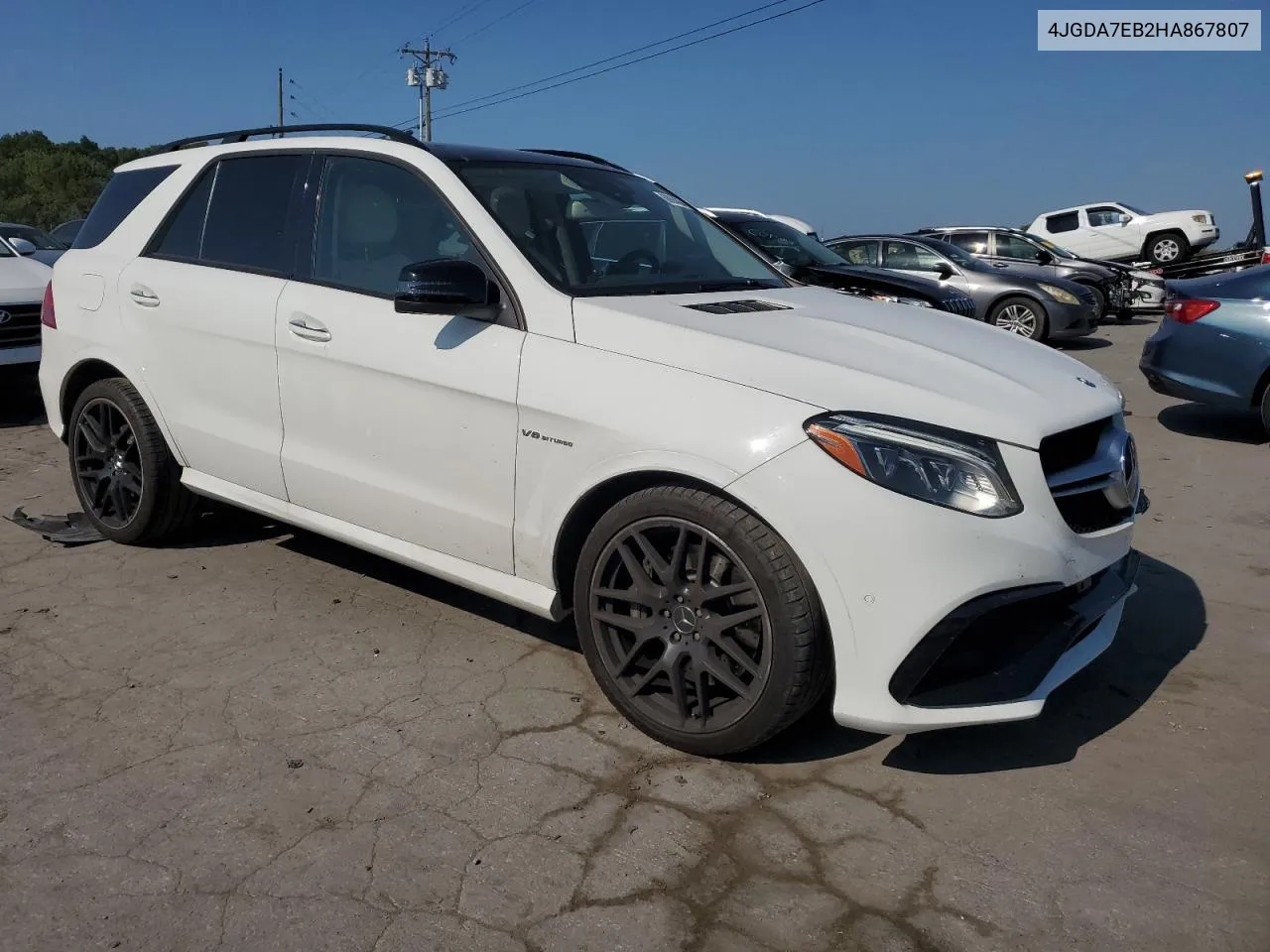 4JGDA7EB2HA867807 2017 Mercedes-Benz Gle 63 Amg 4Matic