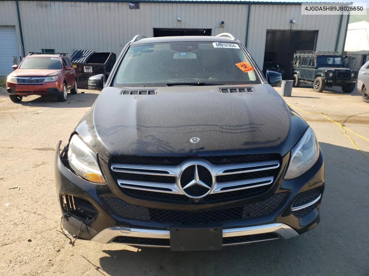 2018 Mercedes-Benz Gle 350 4Matic VIN: 4JGDA5HB9JB026650 Lot: 68992904