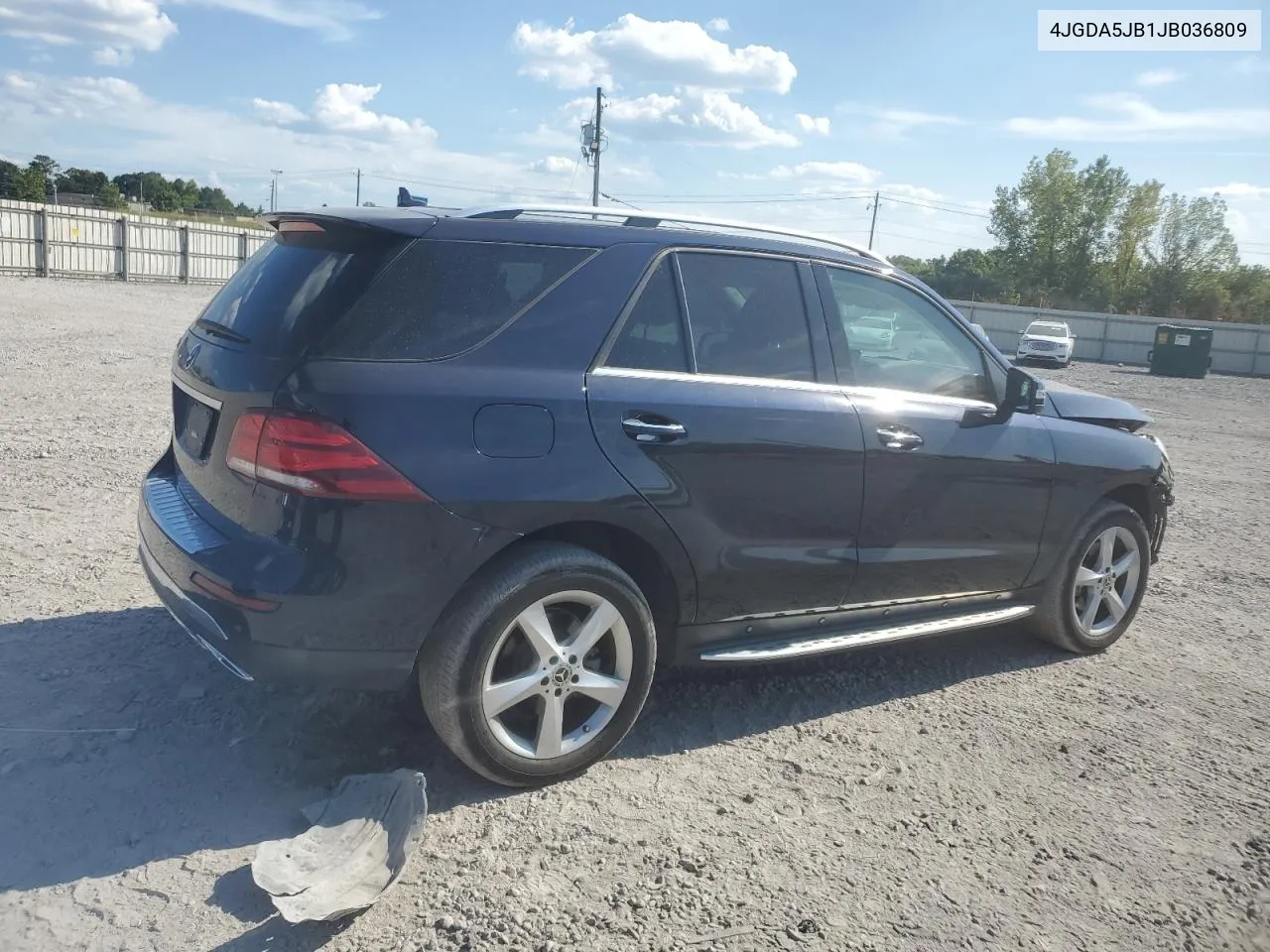 2018 Mercedes-Benz Gle 350 VIN: 4JGDA5JB1JB036809 Lot: 69112734