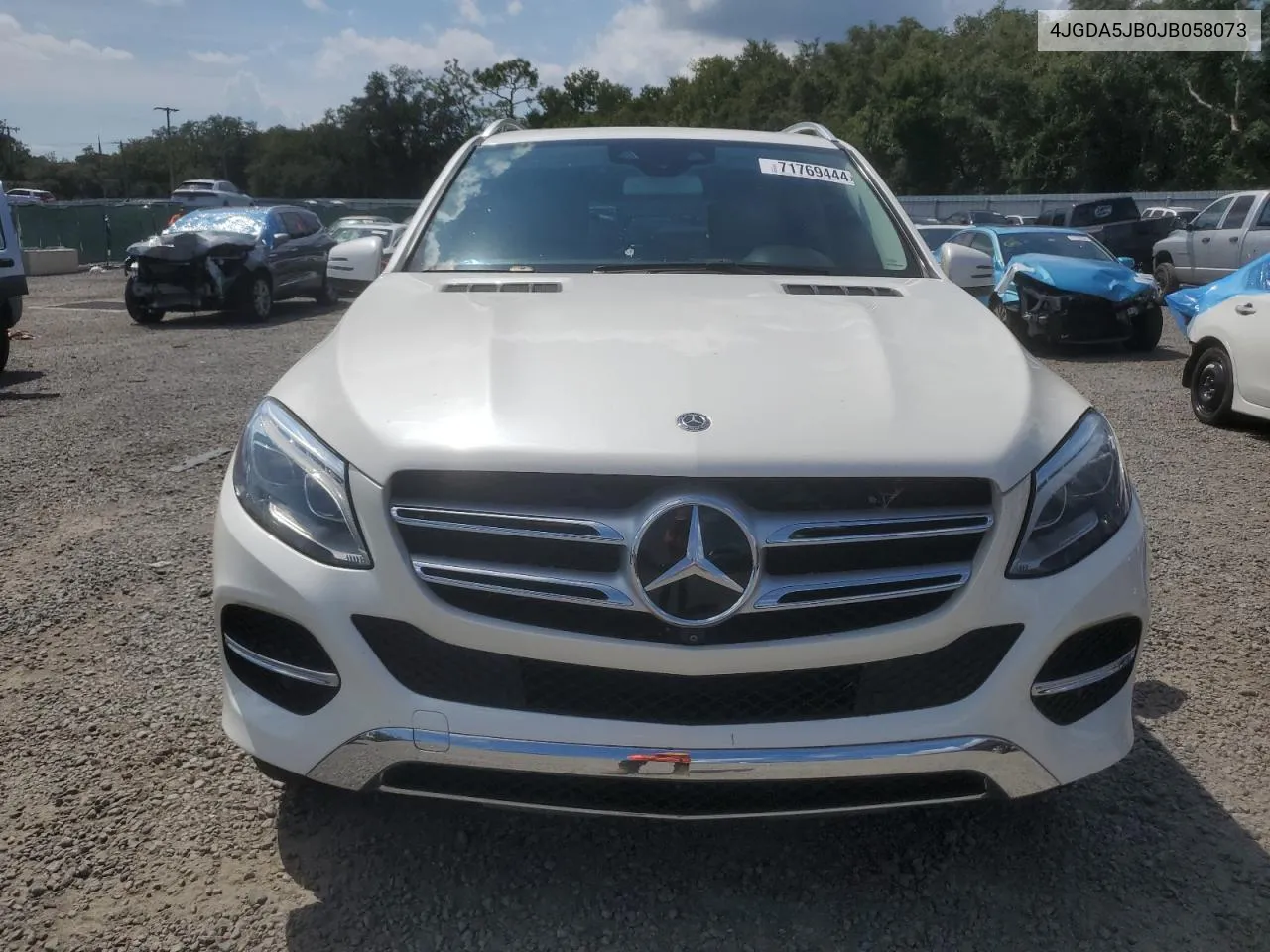 2018 Mercedes-Benz Gle 350 VIN: 4JGDA5JB0JB058073 Lot: 71769444