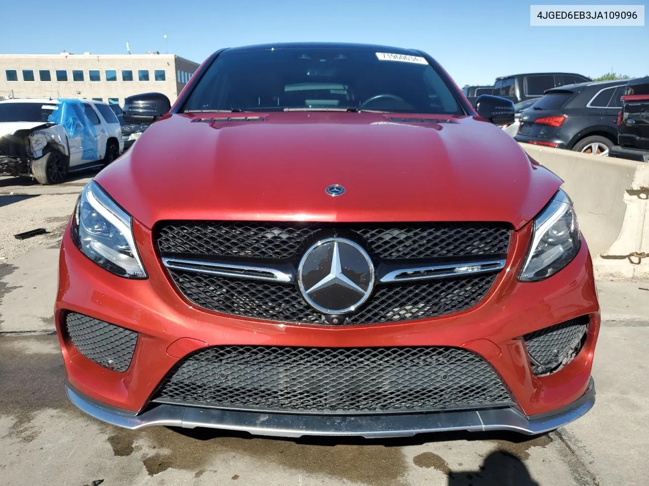 4JGED6EB3JA109096 2018 Mercedes-Benz Gle Coupe 43 Amg