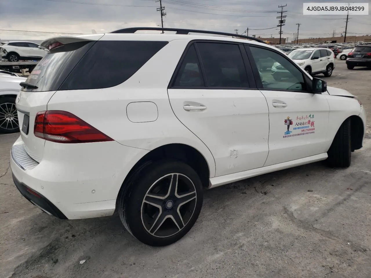 4JGDA5JB9JB048299 2018 Mercedes-Benz Gle 350