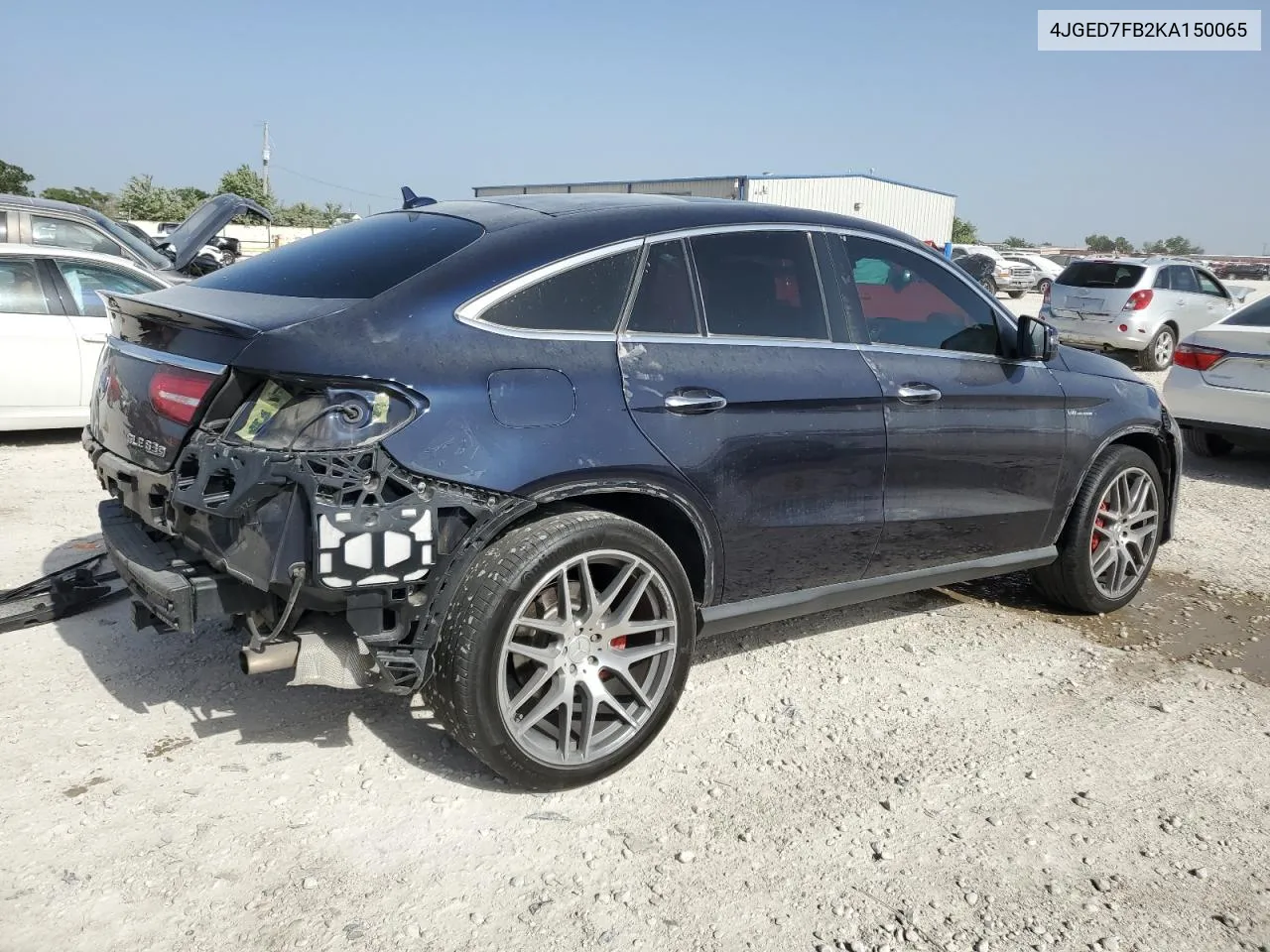 2019 Mercedes-Benz Gle Coupe 63 Amg-S VIN: 4JGED7FB2KA150065 Lot: 65478094