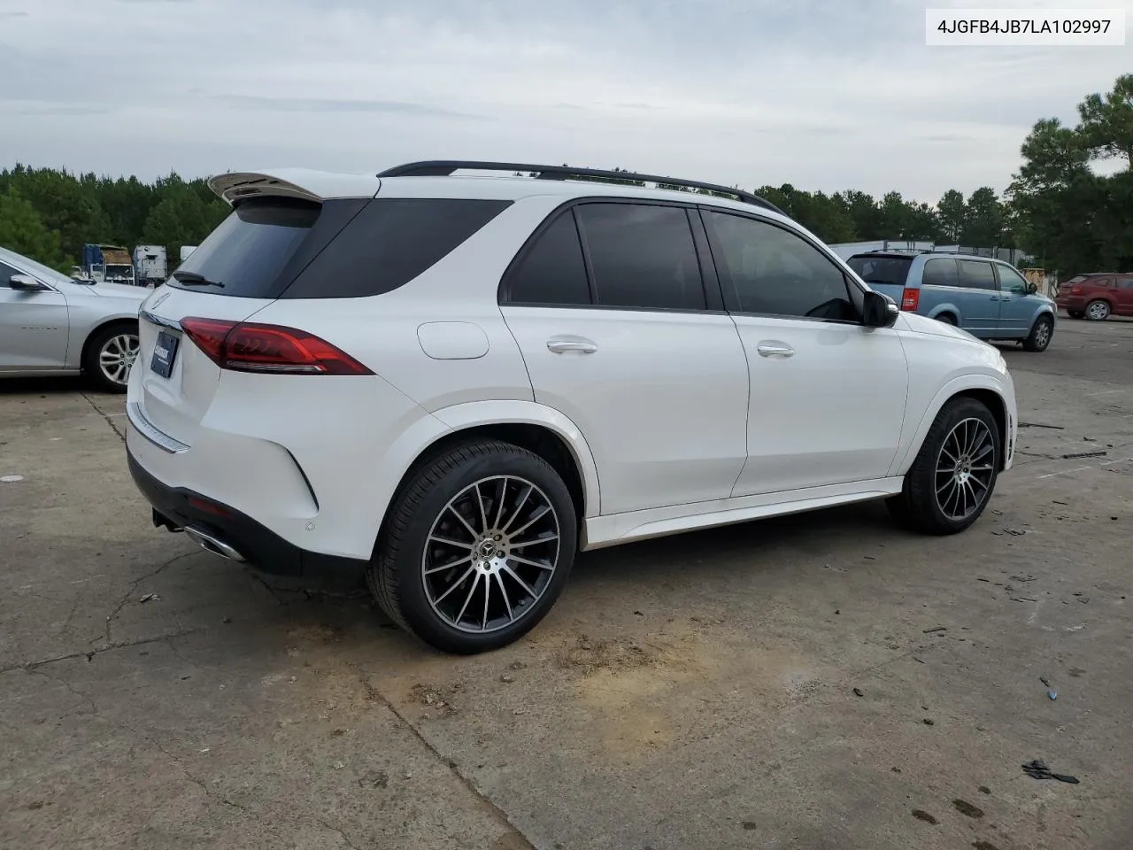 2020 Mercedes-Benz Gle 350 VIN: 4JGFB4JB7LA102997 Lot: 71185774