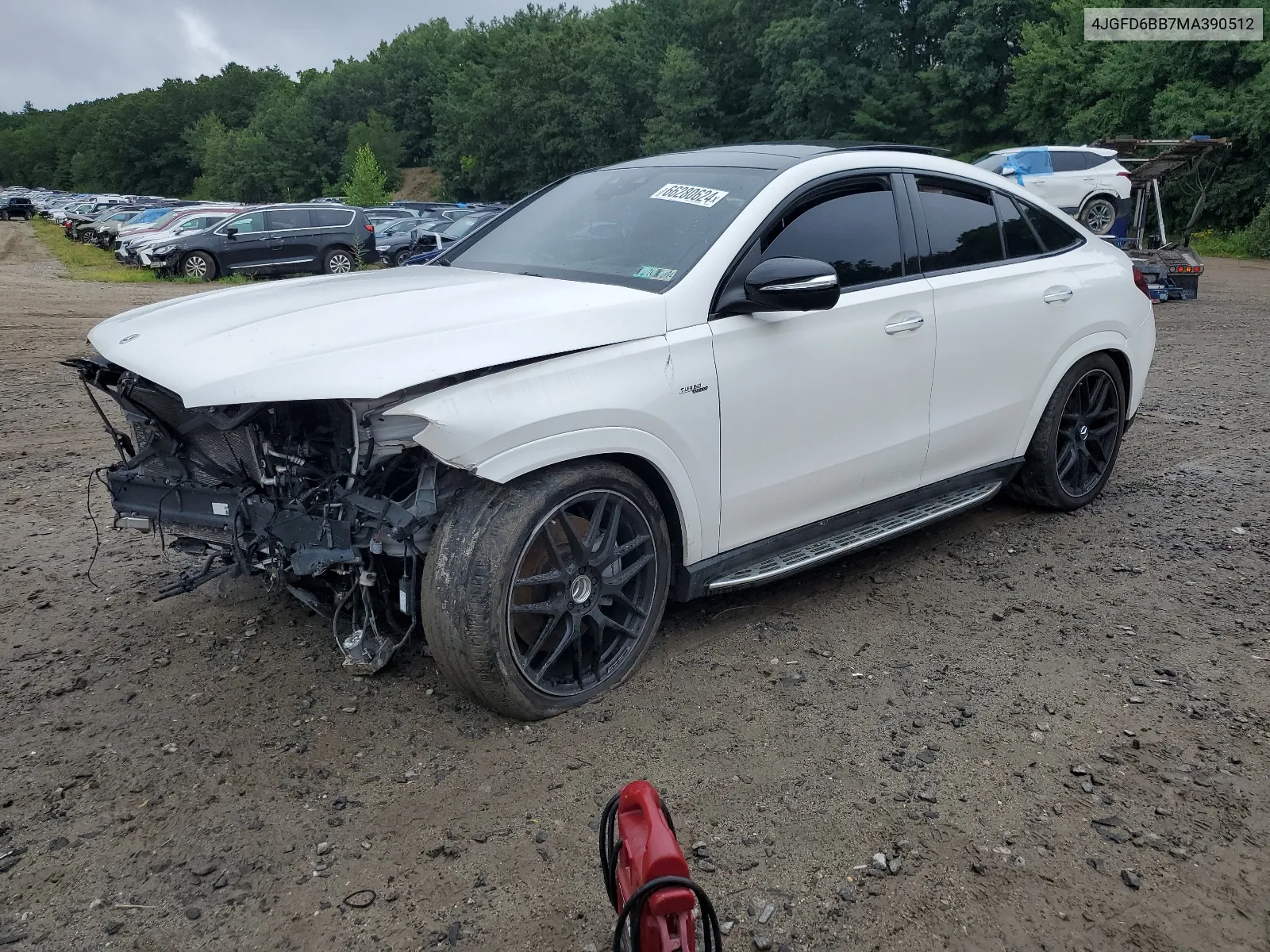 4JGFD6BB7MA390512 2021 Mercedes-Benz Gle Coupe Amg 53 4Matic