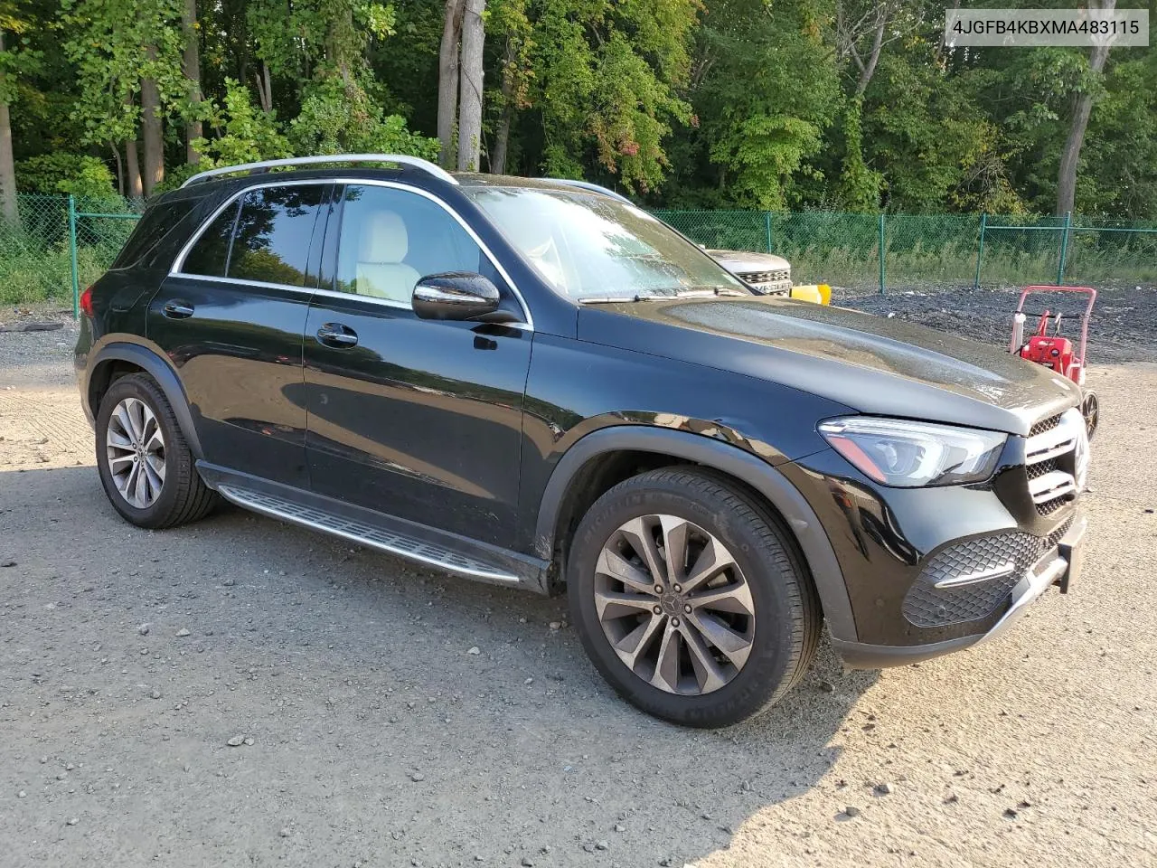 2021 Mercedes-Benz Gle 350 4Matic VIN: 4JGFB4KBXMA483115 Lot: 71351314