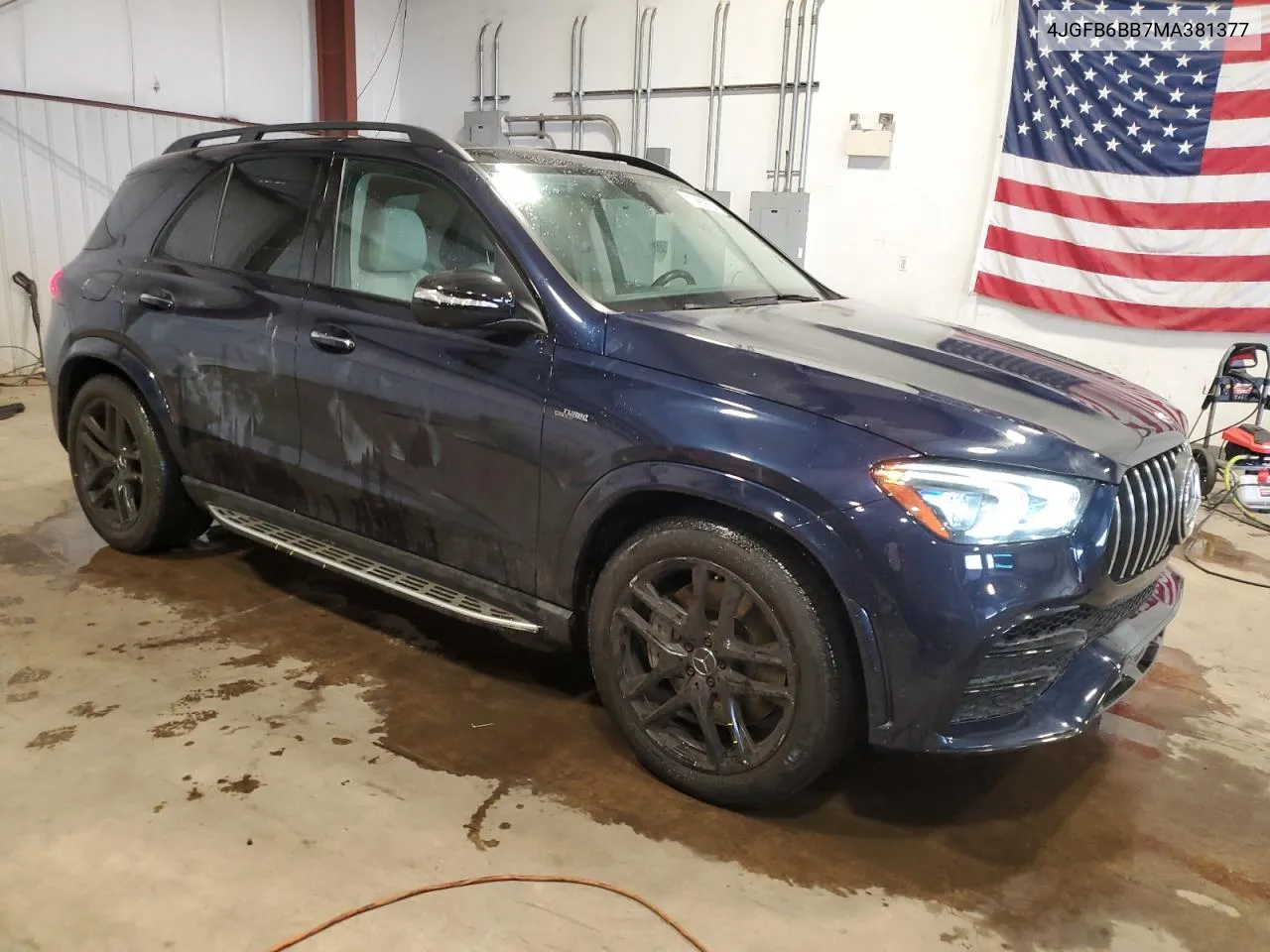 2021 Mercedes-Benz Gle Amg 53 4Matic VIN: 4JGFB6BB7MA381377 Lot: 71980554