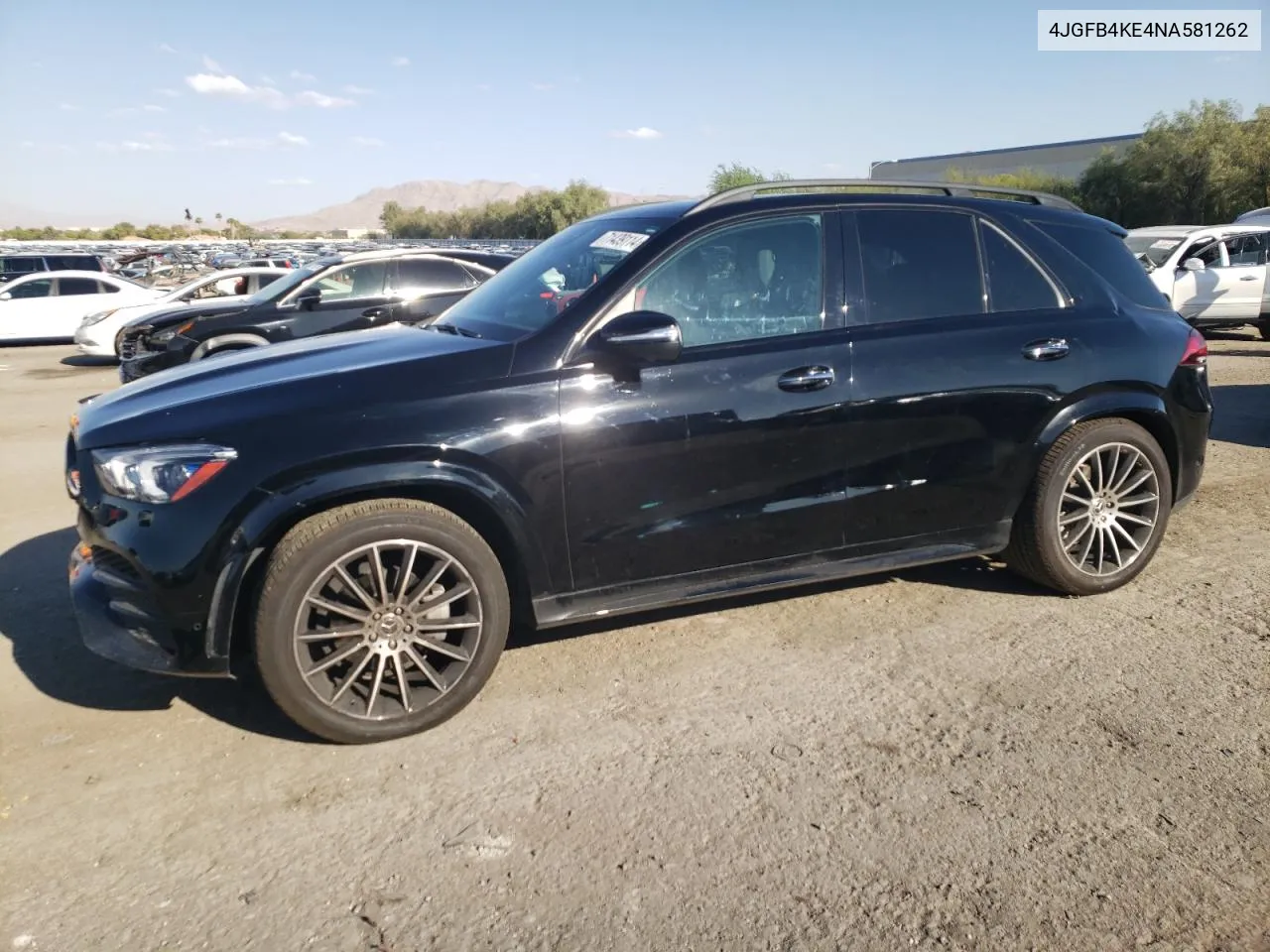 4JGFB4KE4NA581262 2022 Mercedes-Benz Gle 350 4Matic