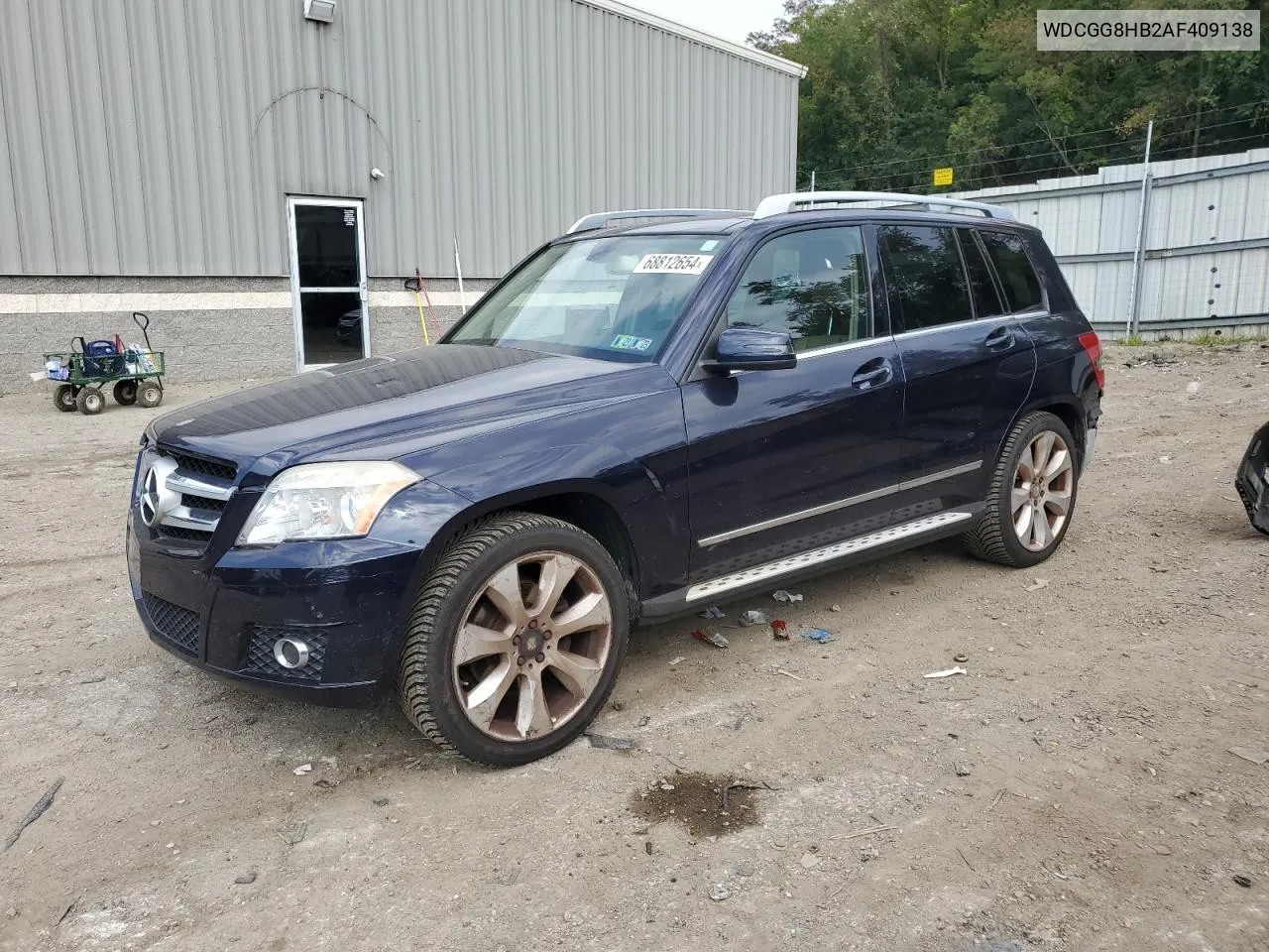 2010 Mercedes-Benz Glk 350 4Matic VIN: WDCGG8HB2AF409138 Lot: 68812654