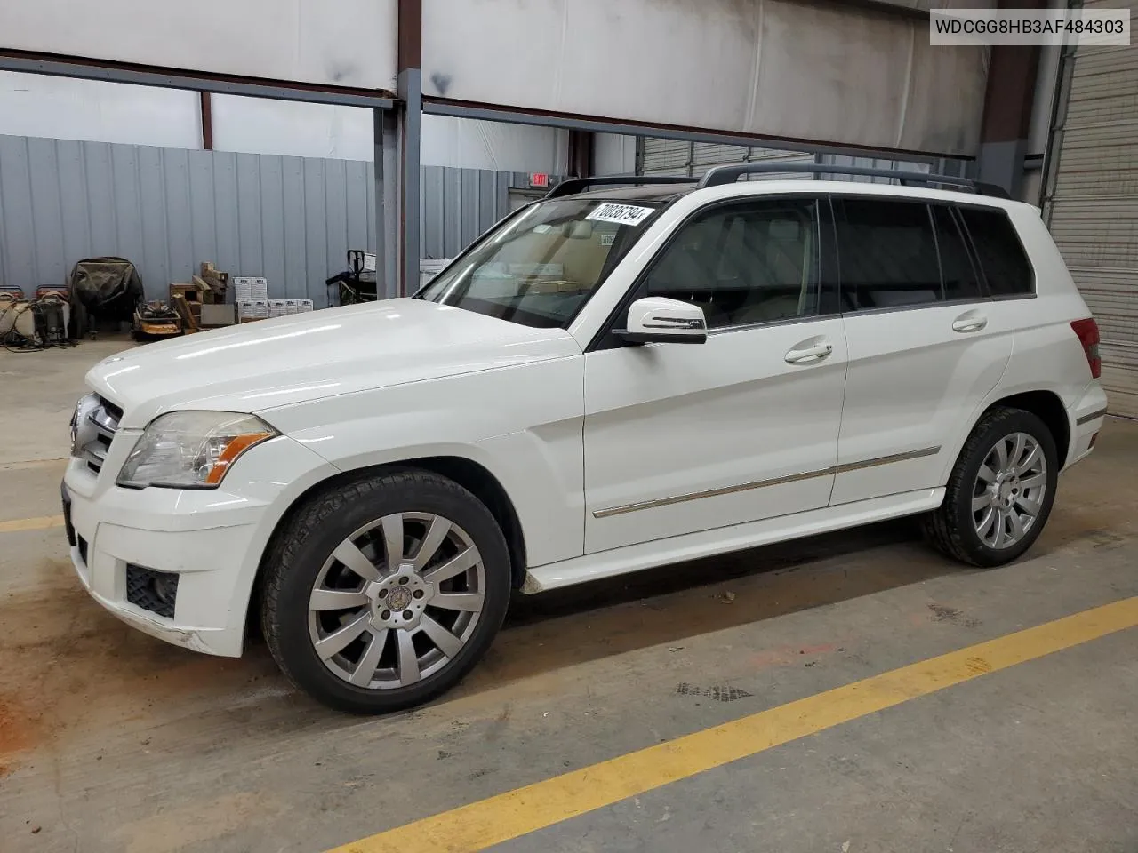 2010 Mercedes-Benz Glk 350 4Matic VIN: WDCGG8HB3AF484303 Lot: 70036794