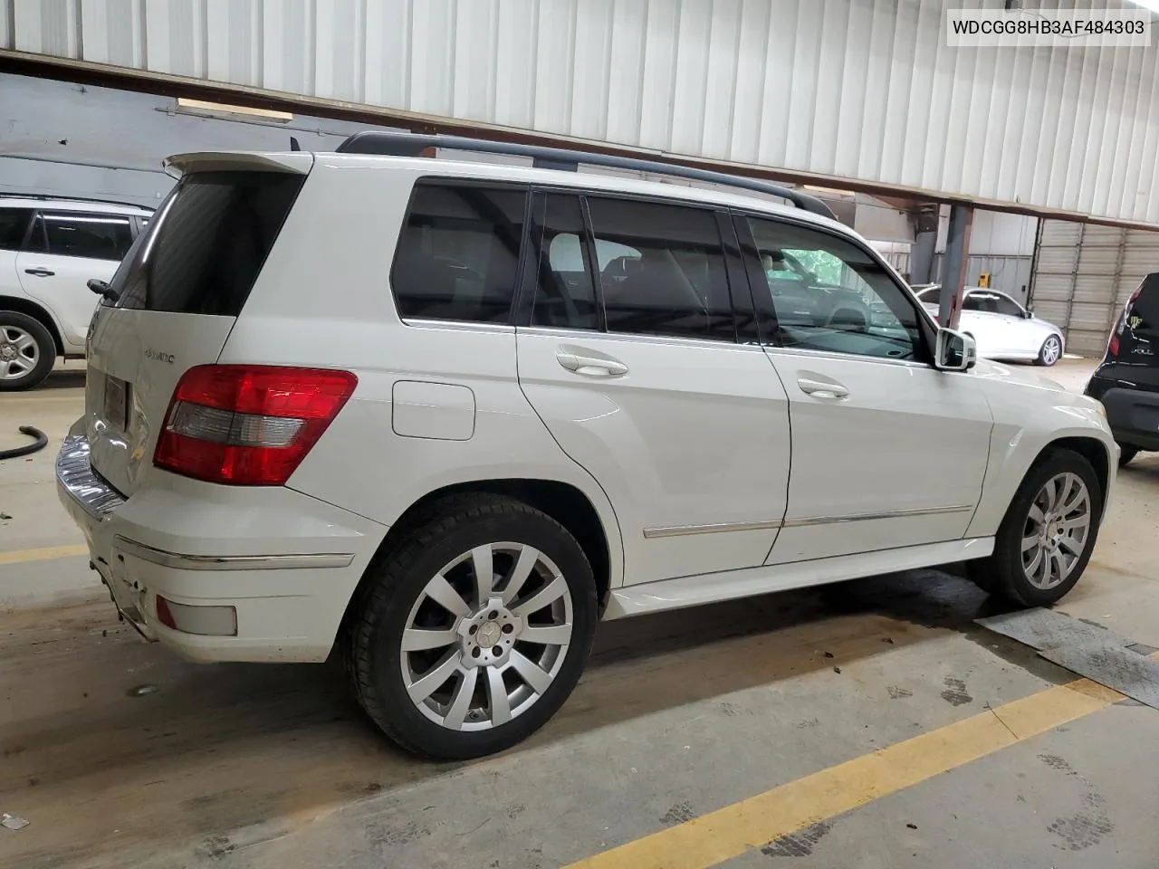 2010 Mercedes-Benz Glk 350 4Matic VIN: WDCGG8HB3AF484303 Lot: 70036794