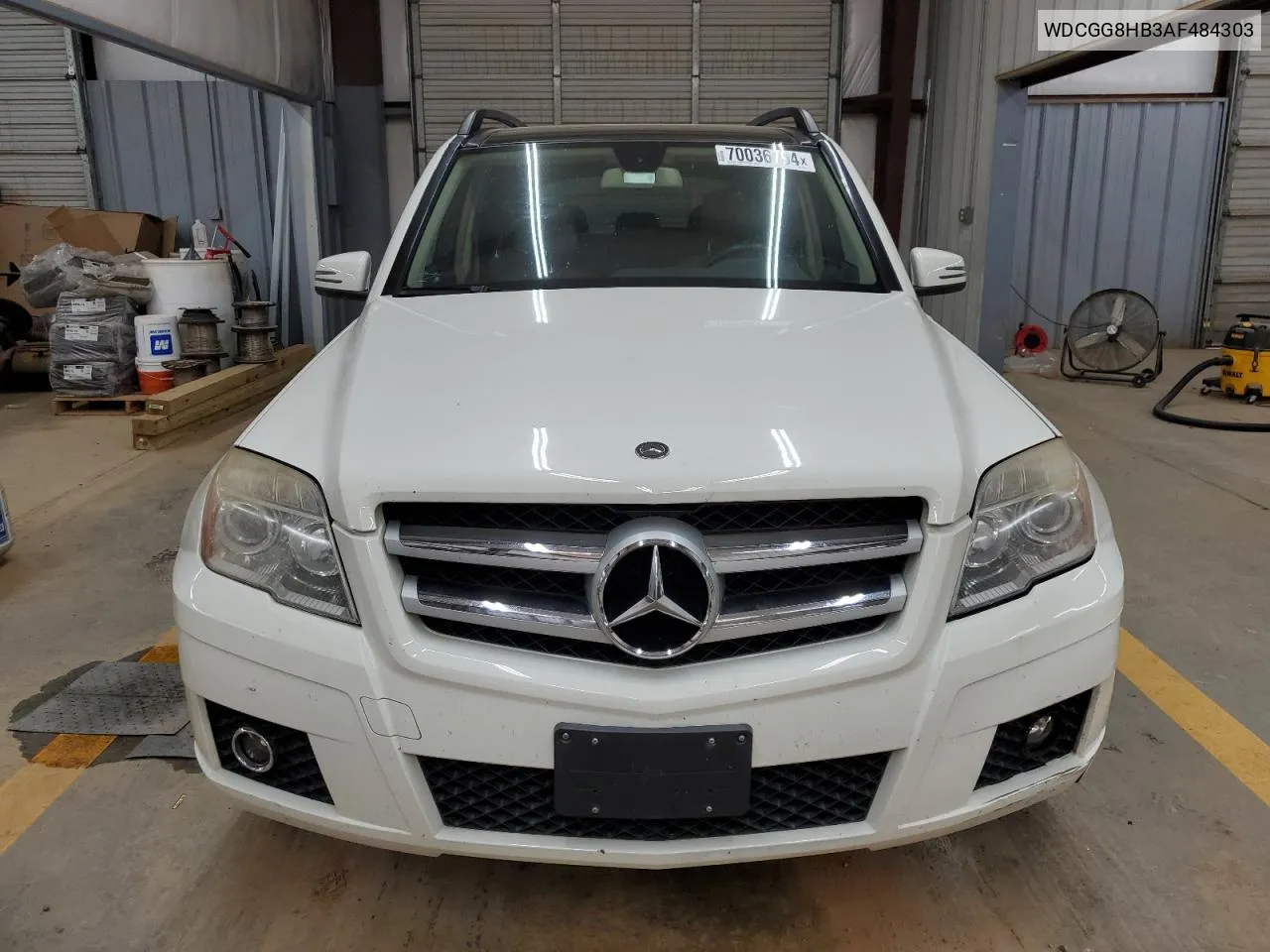 2010 Mercedes-Benz Glk 350 4Matic VIN: WDCGG8HB3AF484303 Lot: 70036794