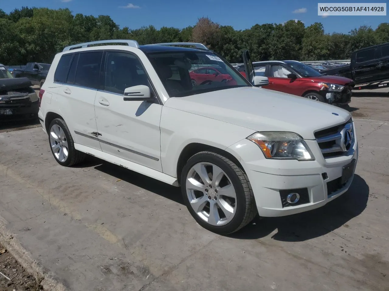 2010 Mercedes-Benz Glk 350 VIN: WDCGG5GB1AF414928 Lot: 71613614