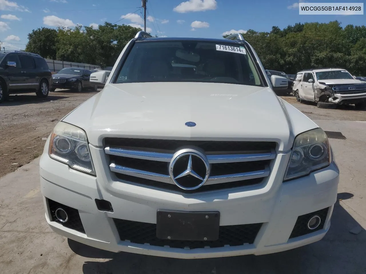 2010 Mercedes-Benz Glk 350 VIN: WDCGG5GB1AF414928 Lot: 71613614