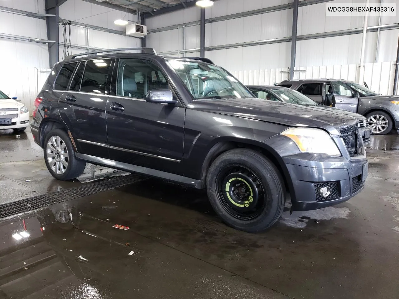 2010 Mercedes-Benz Glk 350 4Matic VIN: WDCGG8HBXAF433316 Lot: 71758824