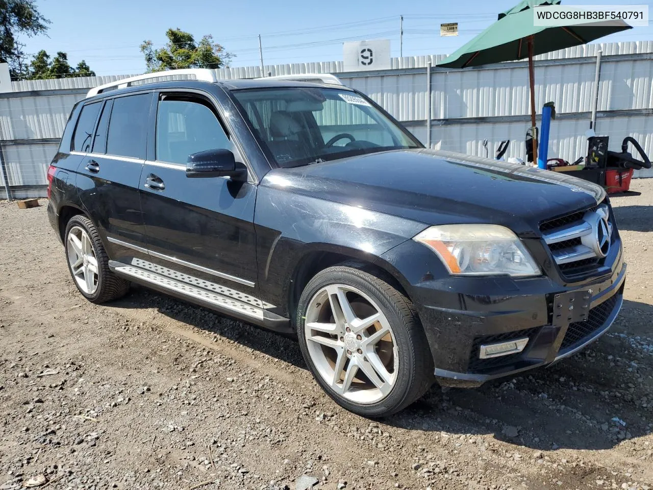 2011 Mercedes-Benz Glk 350 4Matic VIN: WDCGG8HB3BF540791 Lot: 65295644