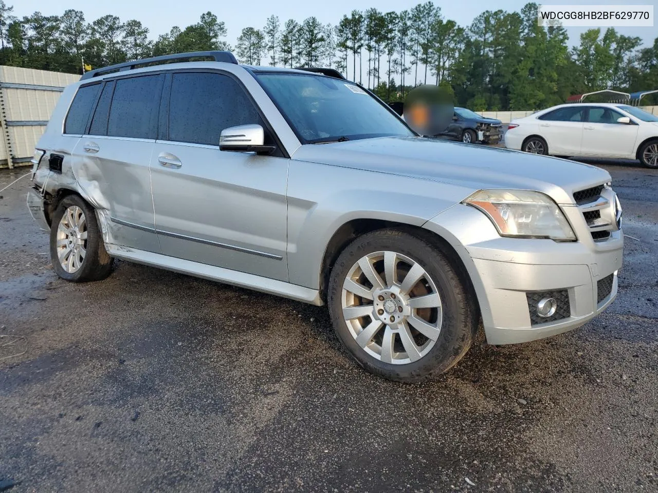 2011 Mercedes-Benz Glk 350 4Matic VIN: WDCGG8HB2BF629770 Lot: 66070374