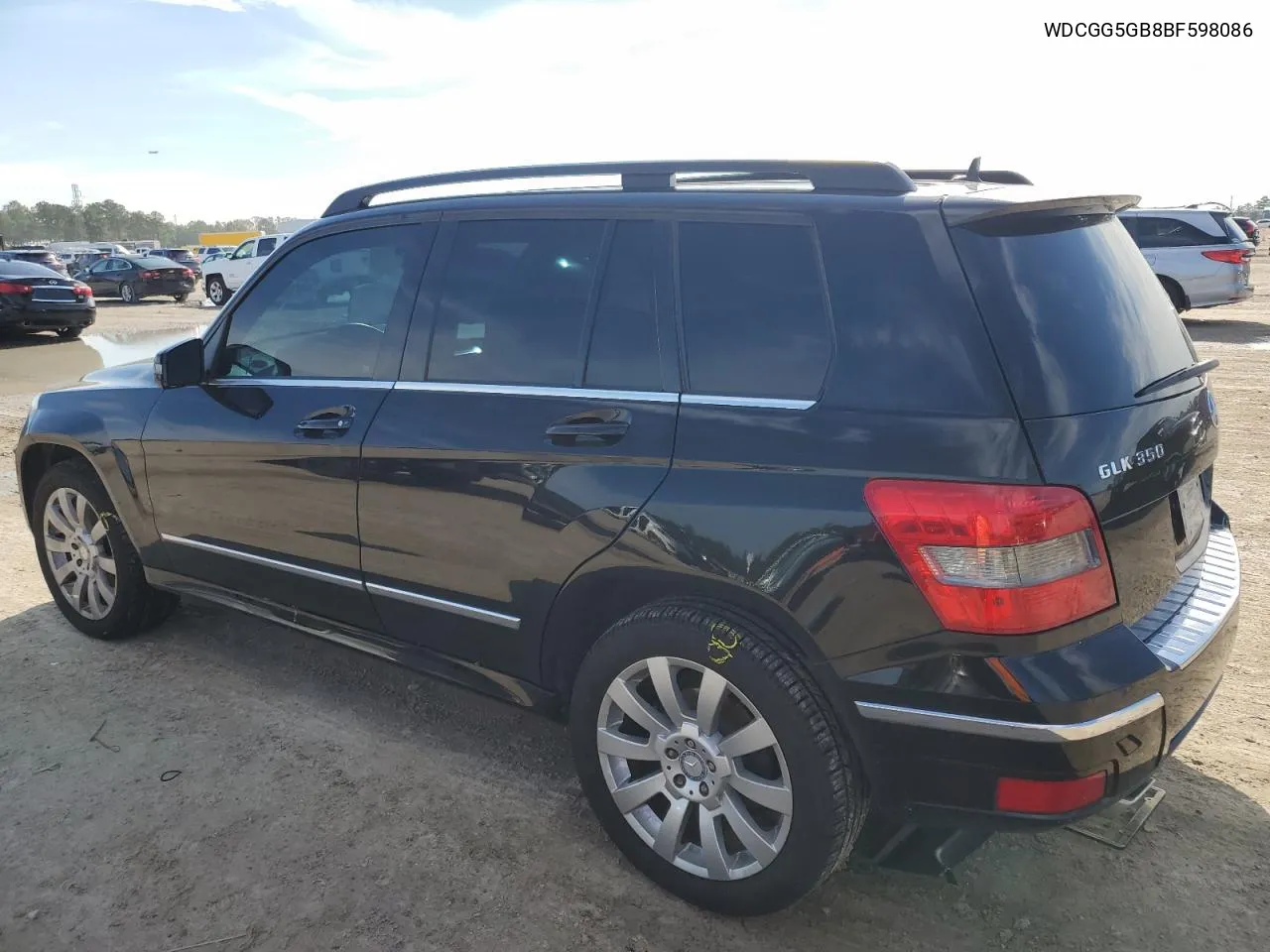 2011 Mercedes-Benz Glk 350 VIN: WDCGG5GB8BF598086 Lot: 67445244