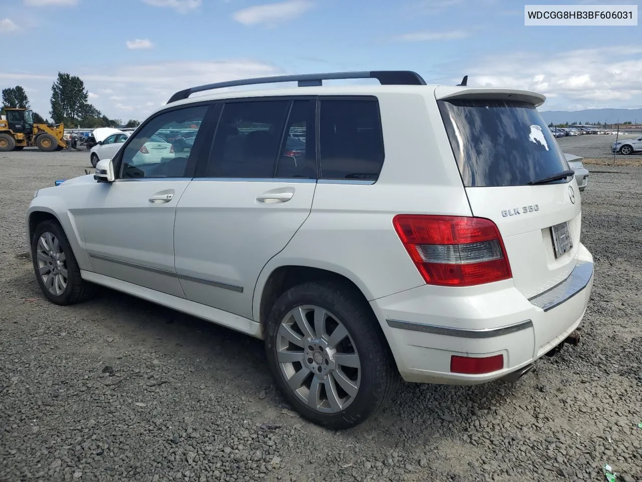 WDCGG8HB3BF606031 2011 Mercedes-Benz Glk 350 4Matic