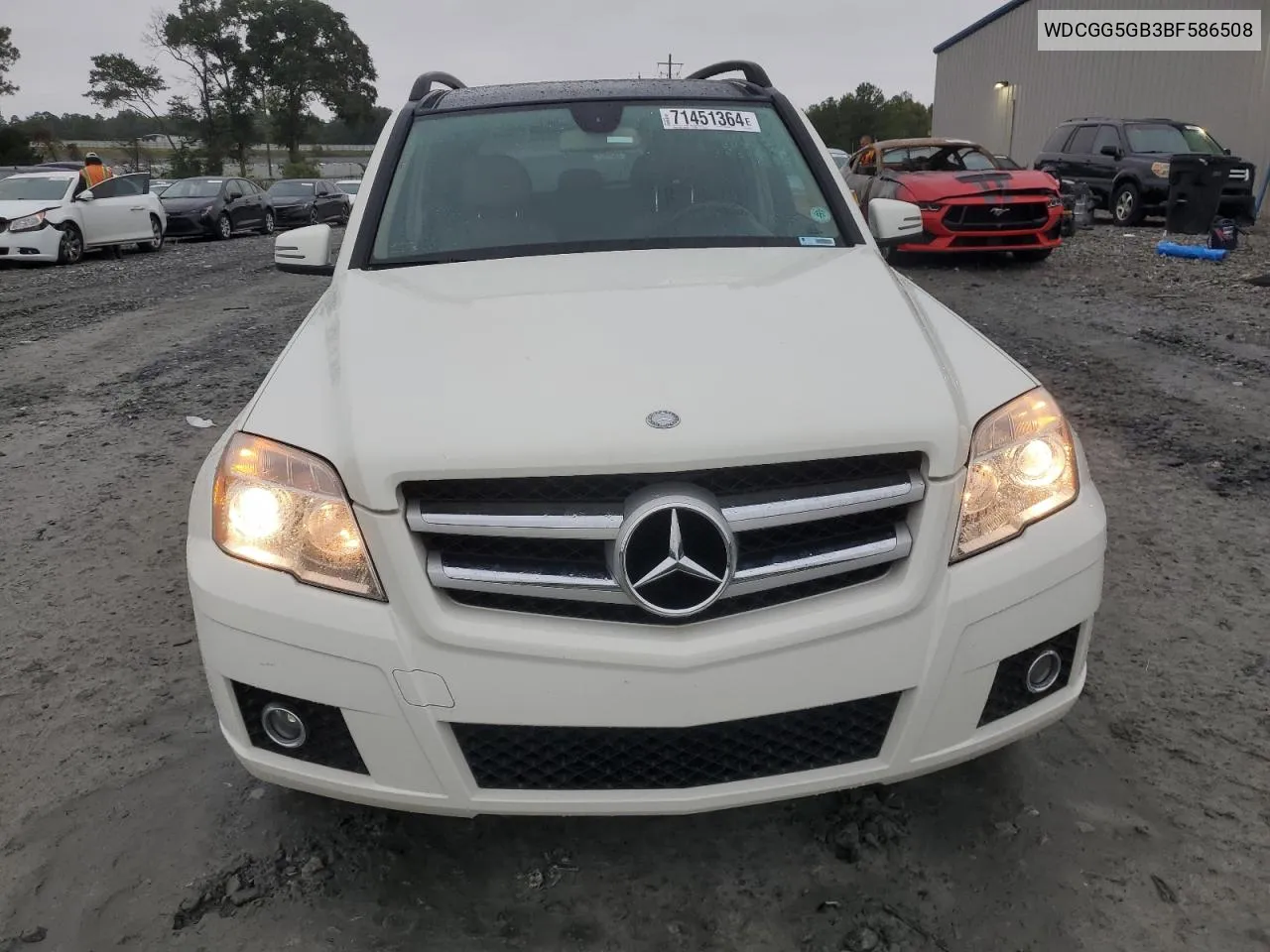 WDCGG5GB3BF586508 2011 Mercedes-Benz Glk 350