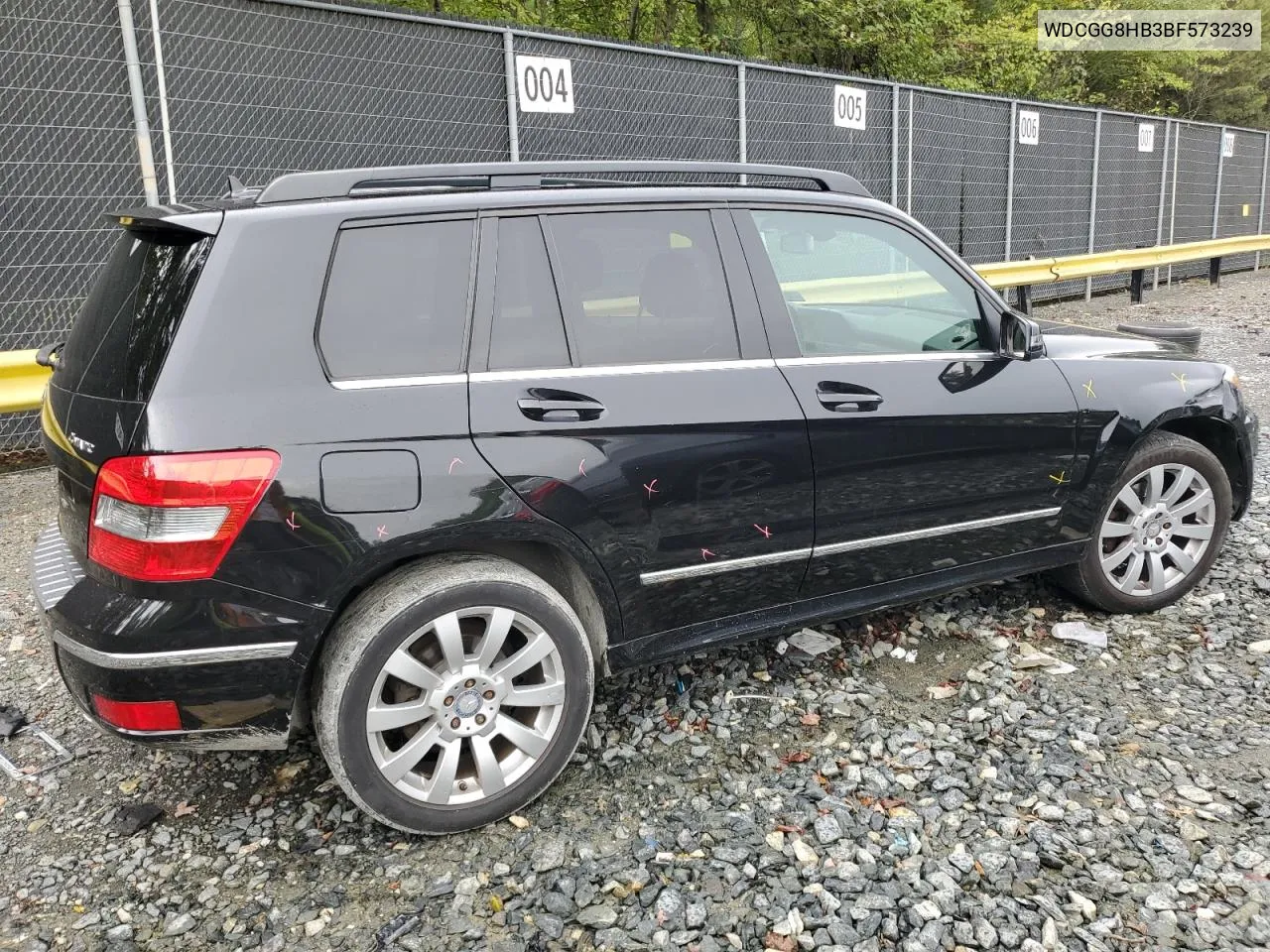 WDCGG8HB3BF573239 2011 Mercedes-Benz Glk 350 4Matic