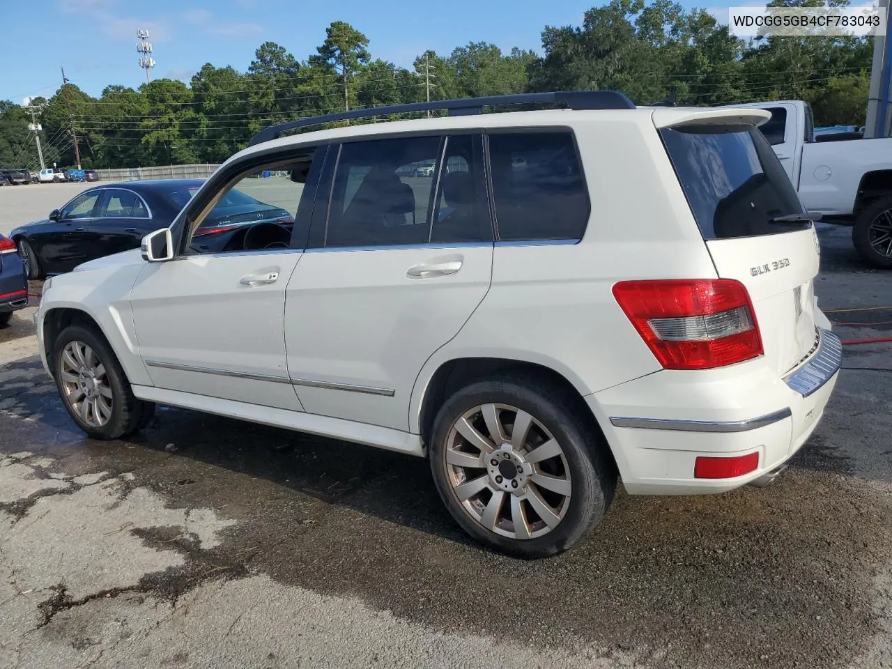 2012 Mercedes-Benz Glk 350 VIN: WDCGG5GB4CF783043 Lot: 68668544